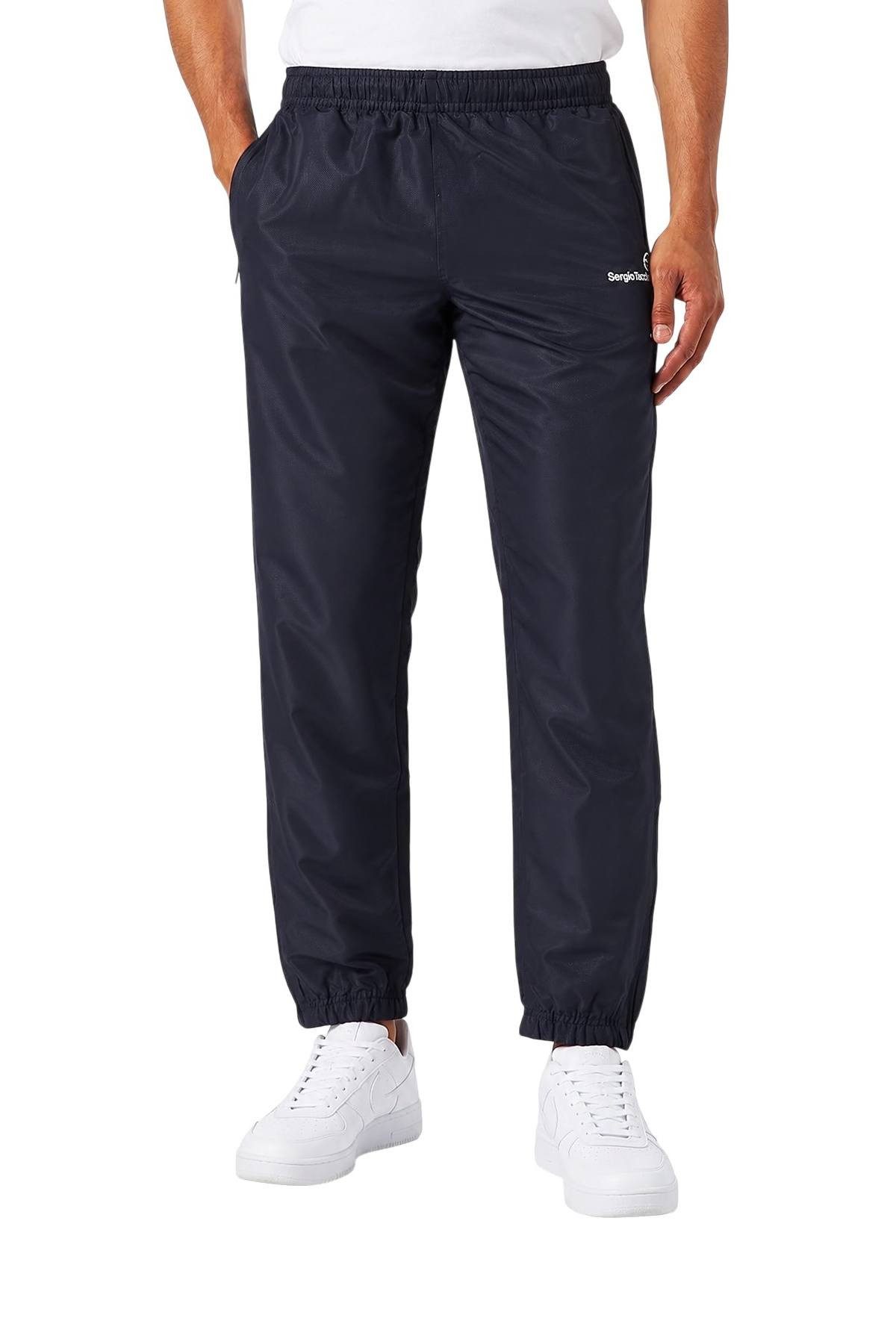 Sergio Tacchini Jogginghose Hose Sergio Tacchini Carson 021 Slim (1-tlg) Elastische Bündchen an den Hosenenden