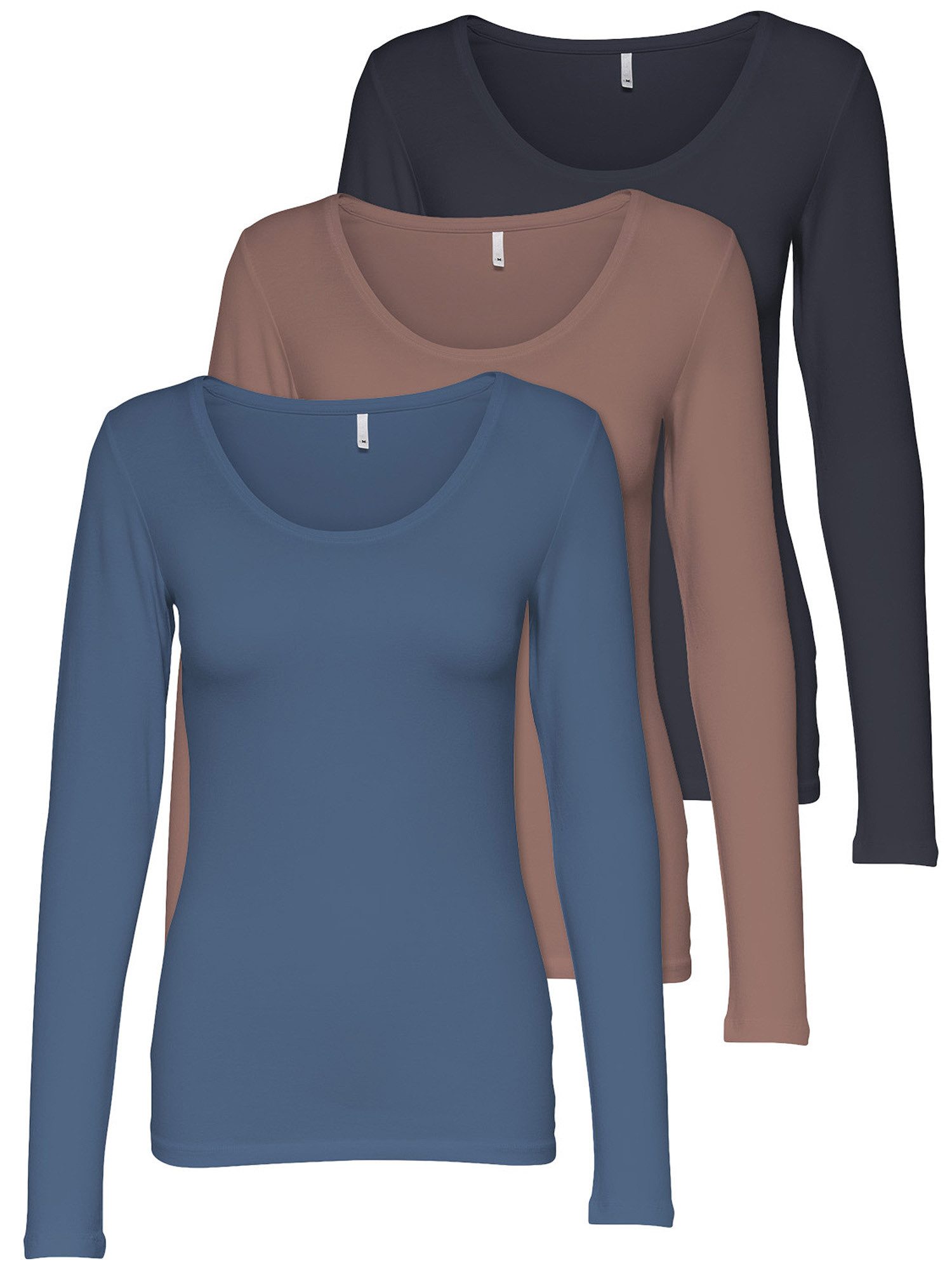 ONLY Langarmshirt Live Love NEW Longsleeve günstig online kaufen