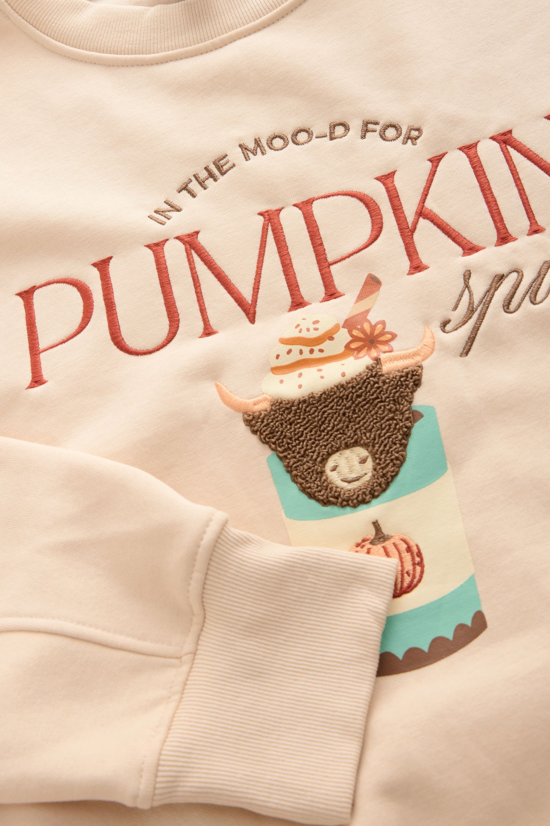 Next Sweater Relaxed Fit Sweatshirt, Hochlandrind günstig online kaufen