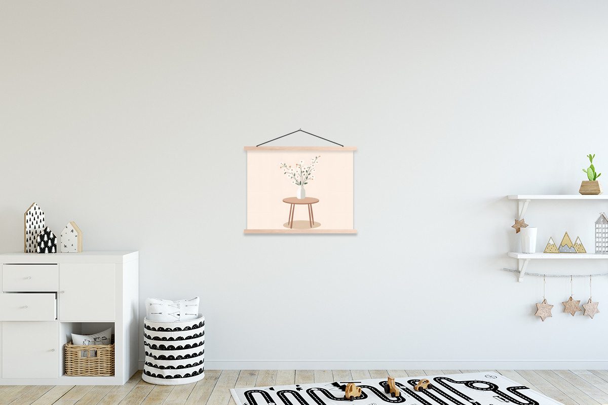 MuchoWow Poster Vase - Blumen - günstig online kaufen