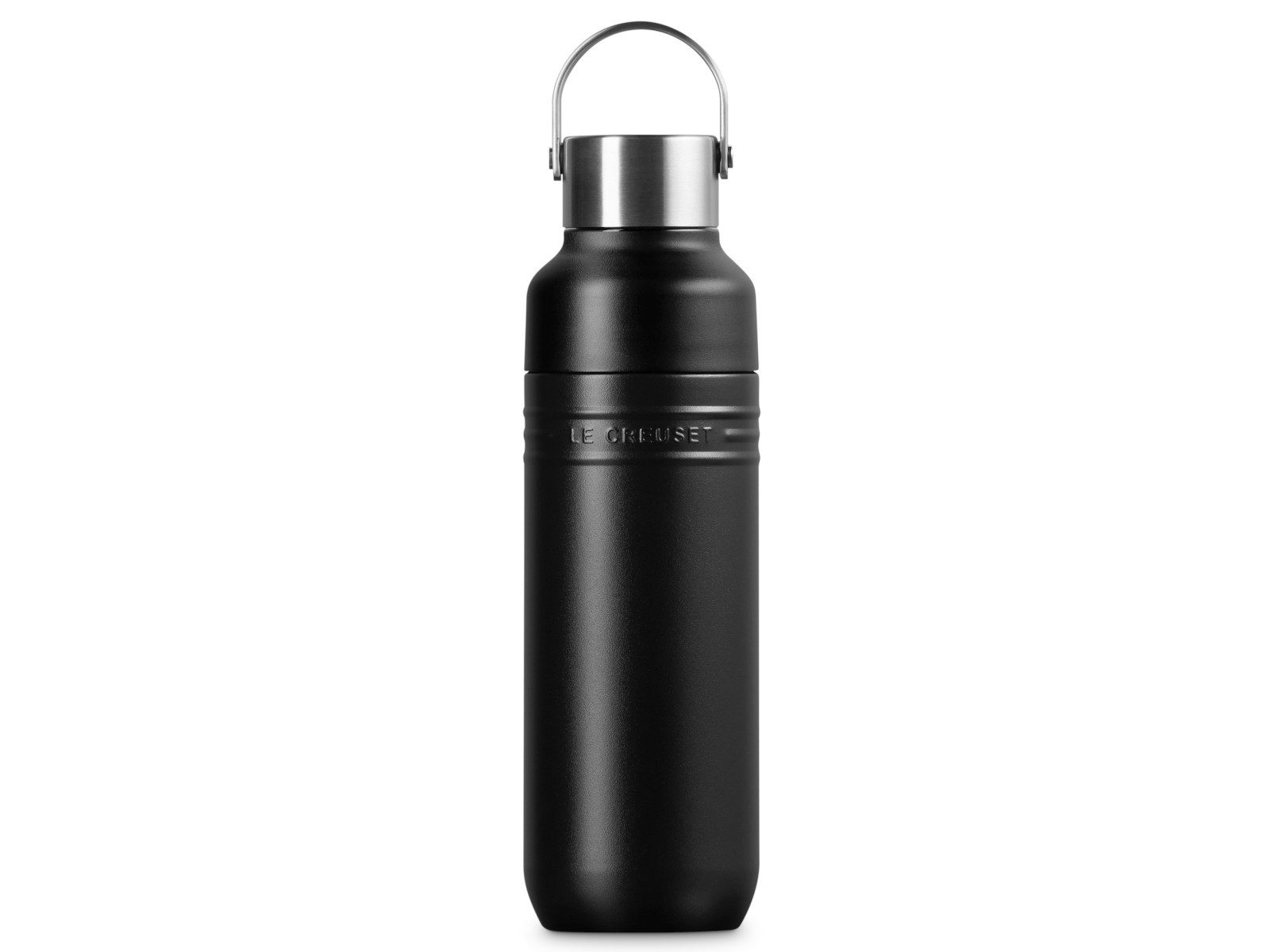 LE CREUSET Trinkflasche On The Go Trinkflasche schwarz matt 500ml