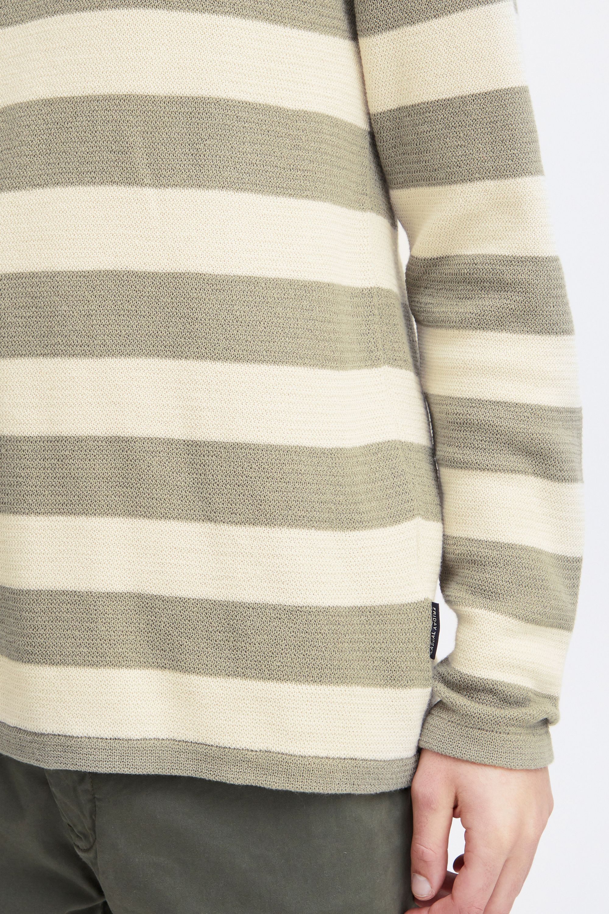 Casual Friday Strickpullover CFKarl Basic Strickpullover mit Struktur