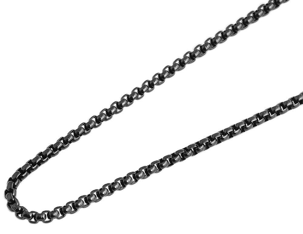 AKZENT Edelstahlkette Relesse schwarz Damen wasserfest günstig online kaufen