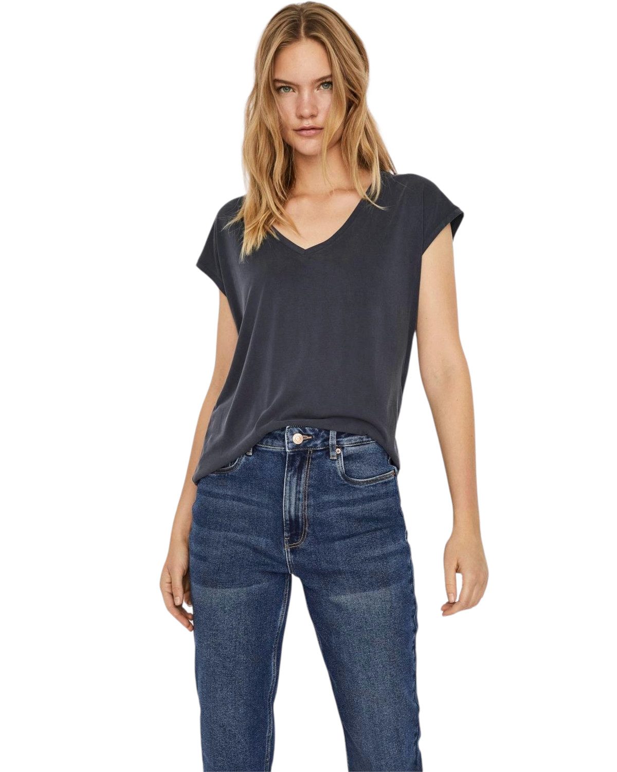 Vero Moda T-Shirt (2er-Pack) Basic Shirt günstig online kaufen