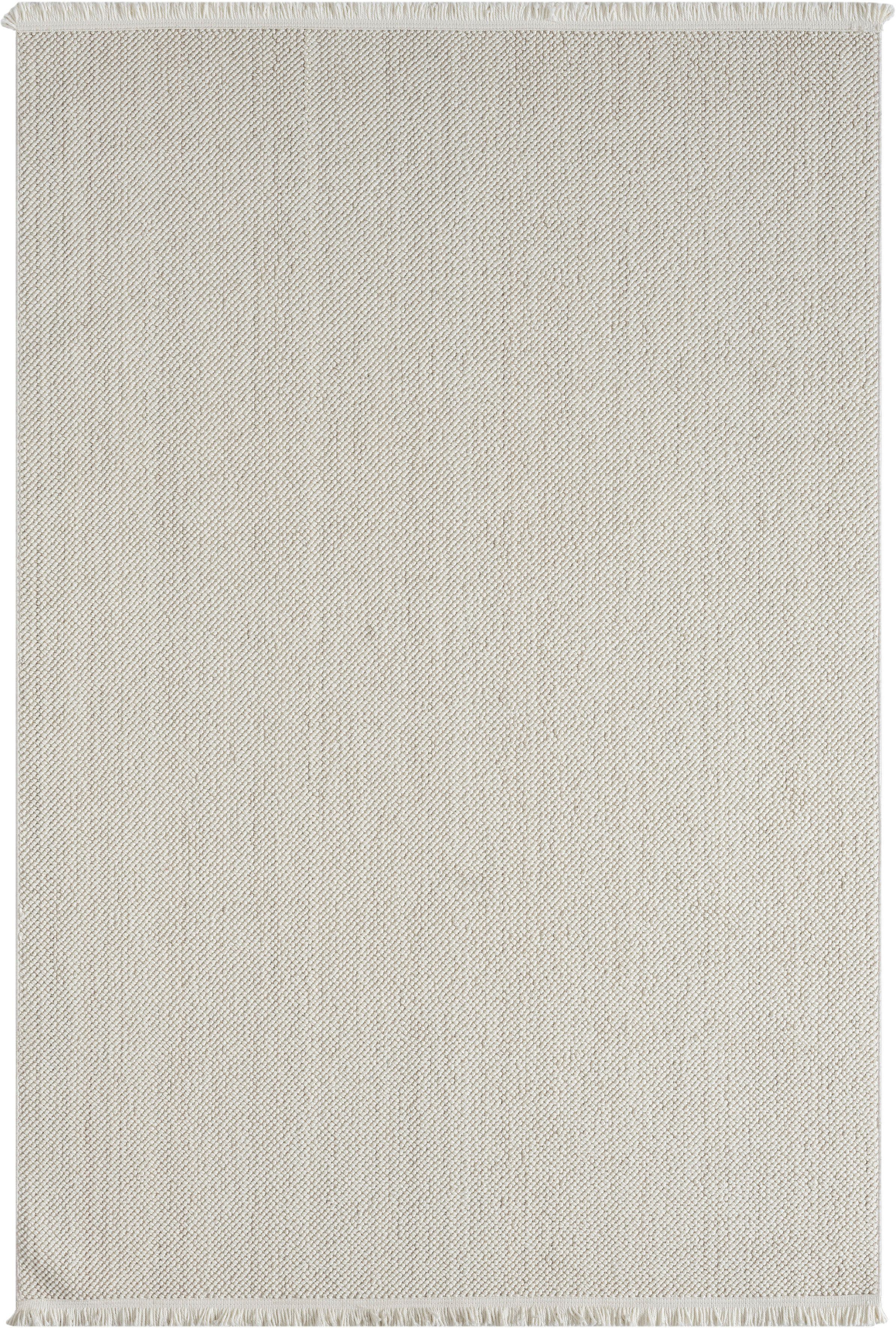 Myflair Möbel & Accessoires Teppich Ava, rechteckig, Höhe: 7 mm, Uni Farben, meliert, Sisal-Optik, auch in rund erhältlich, mit Fransen. Reduzierter Preis € 126,70. Unverbindliche Preisempfehlung € 324,99