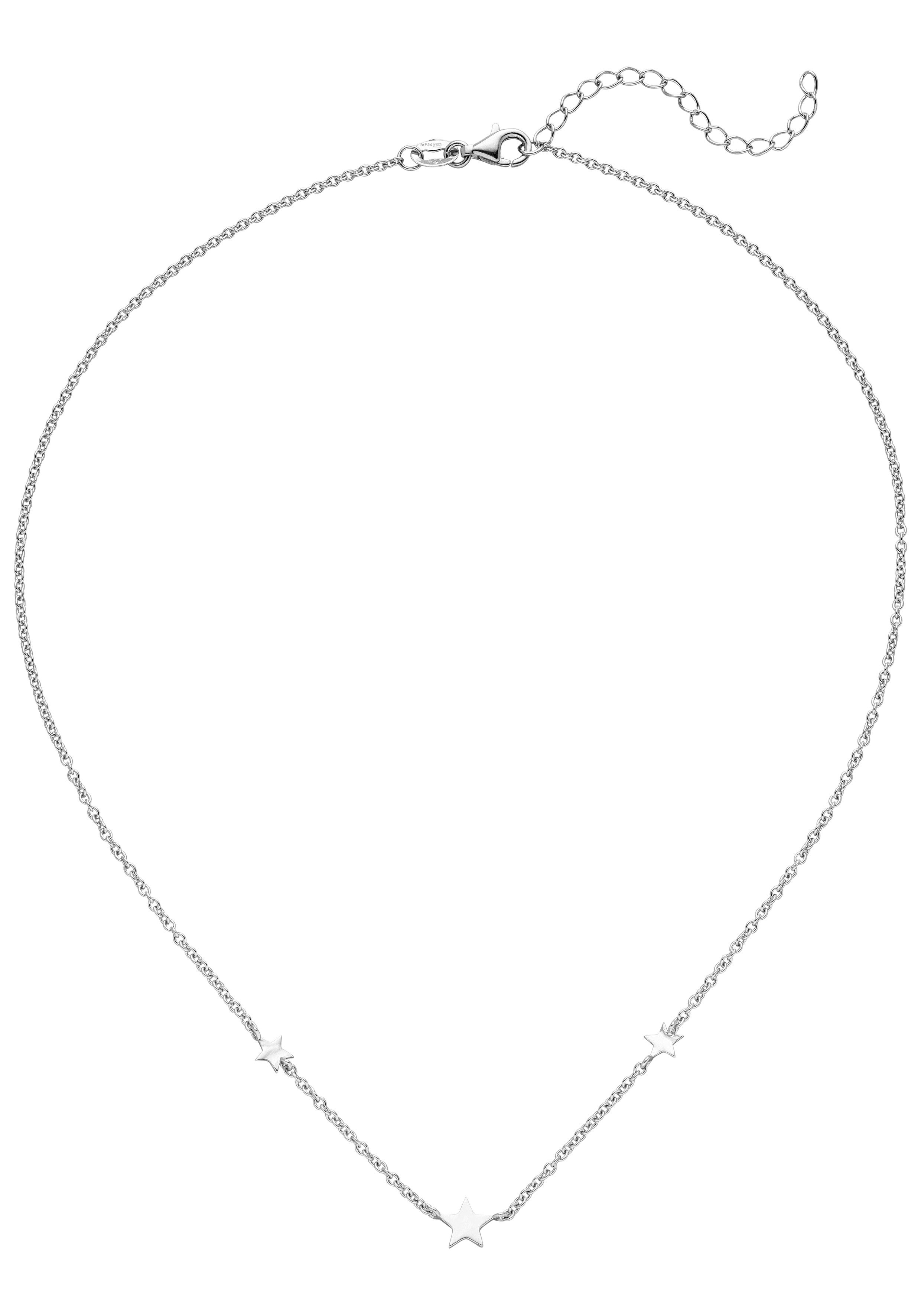 JOBO Collier Kette mit 3 Sternen, 925 Silber 43 cm günstig online kaufen