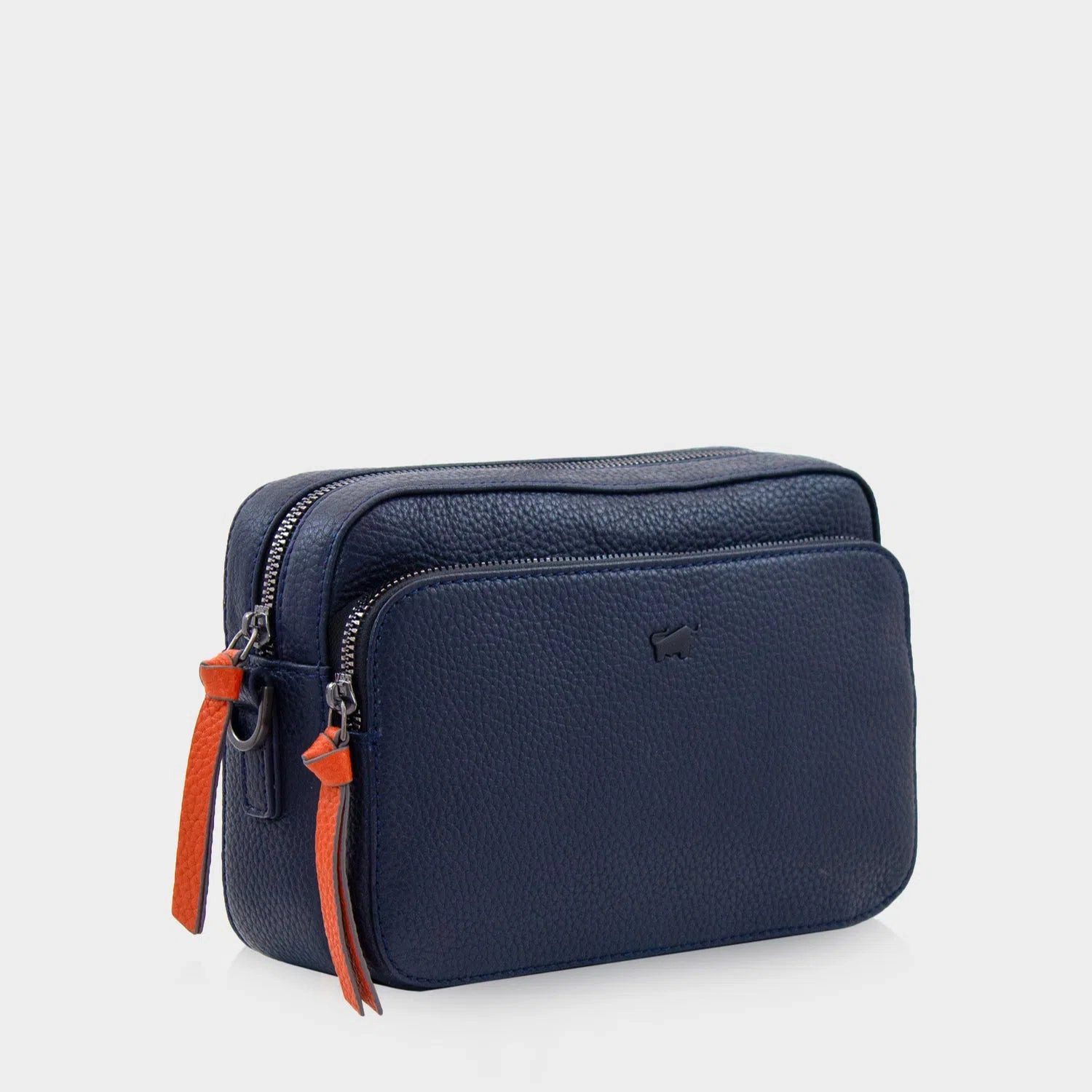 Braun Büffel Gürteltasche NOVARA Cross Body Bag slim blau