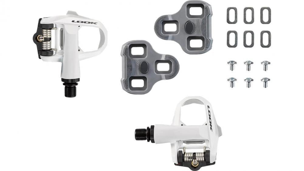 Look Klickpedale LOOK Rennrad Klickpedal Kéo 2 Max white, Composite Körper, Chromoly-Pl