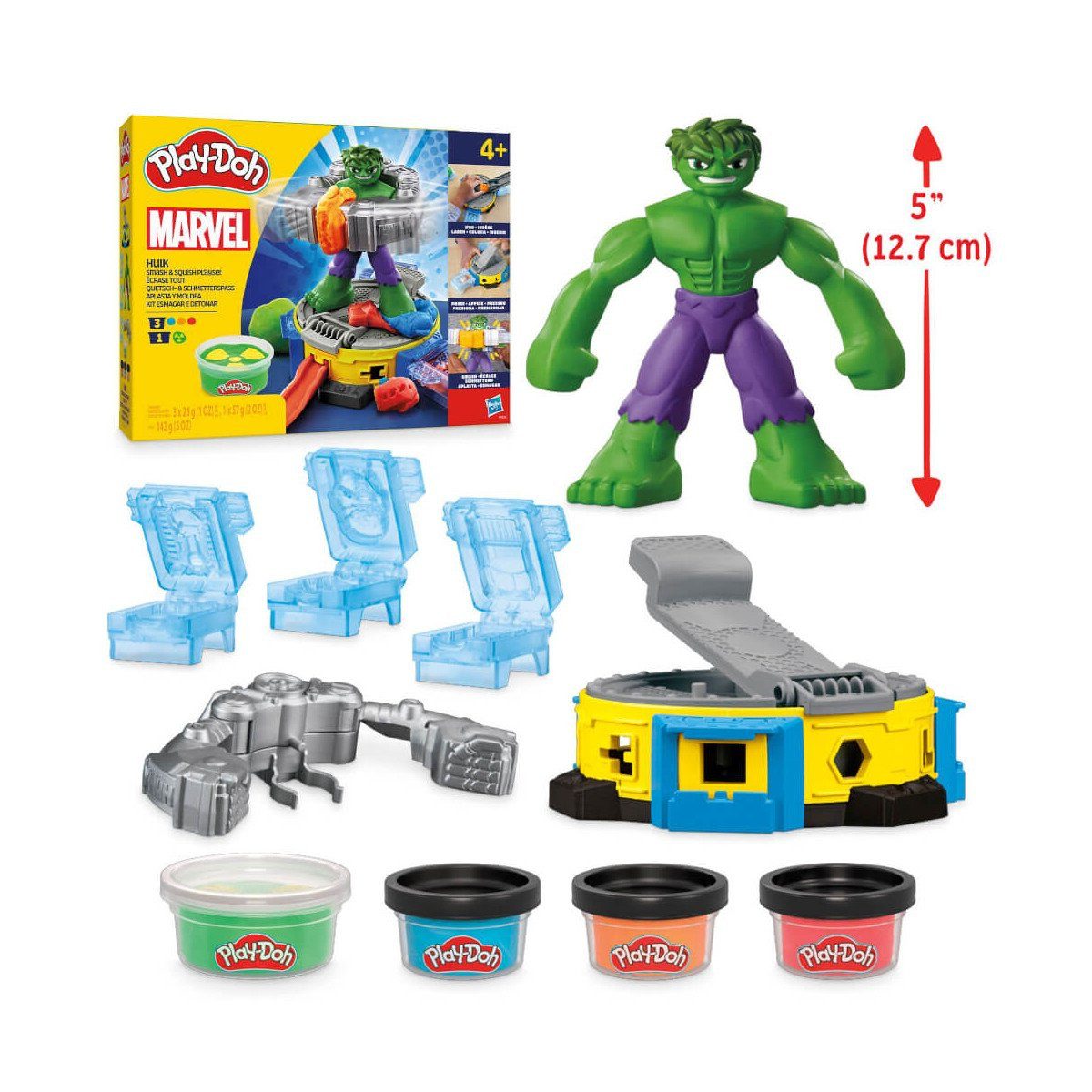 Hasbro Knete Play-Doh Marvel Hulk Quetsch- & Schmetterspaß – Kr
