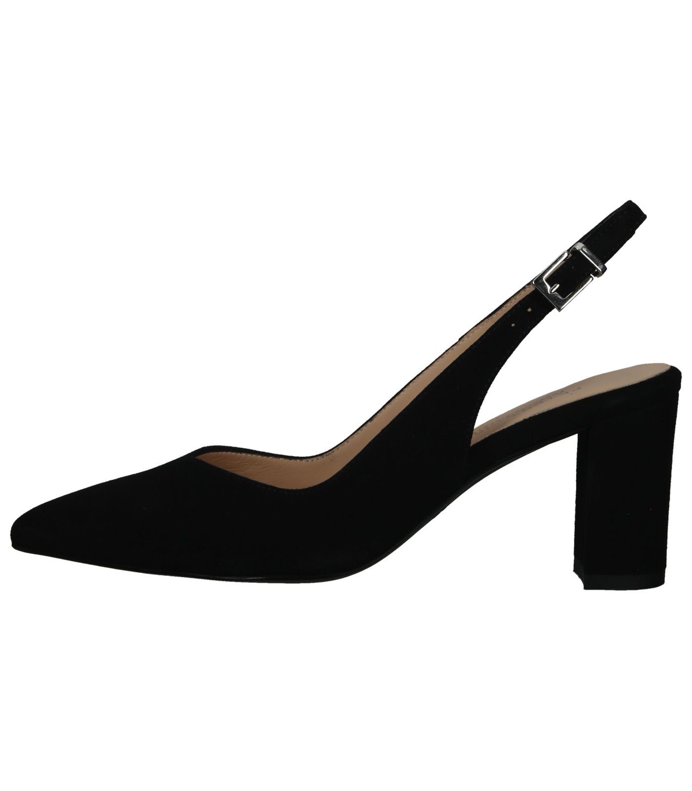 Veloursleder Schwarz Pumps Peter Pumps Kaiser