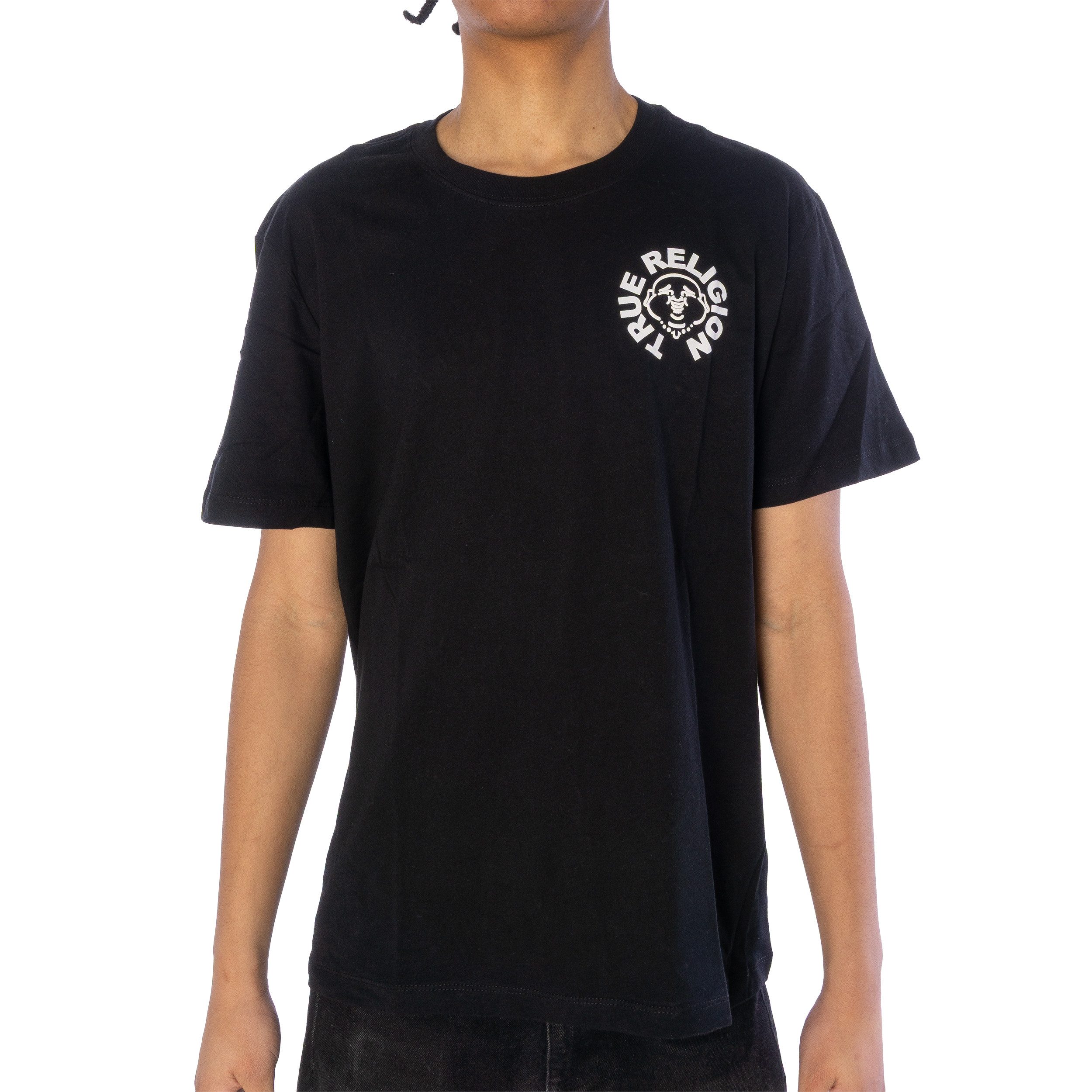 True Religion Brand Джинсы Germ T-Shirt T-Shirt True Religion SS Buddha Face