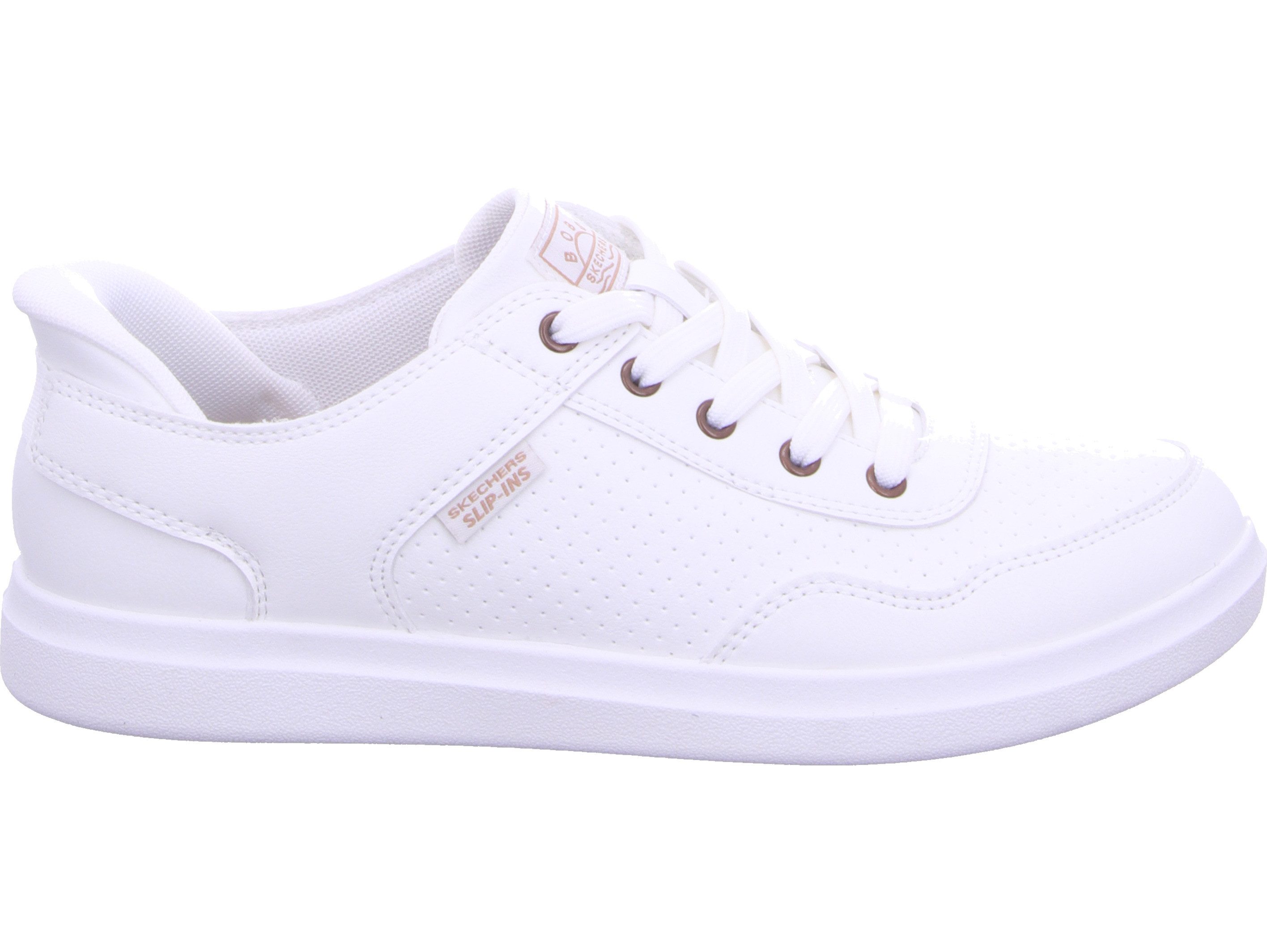 Skechers  Damenschuhe Slipper Bobs D'Vine - SO FLATTERED 114825 WHT günstig online kaufen
