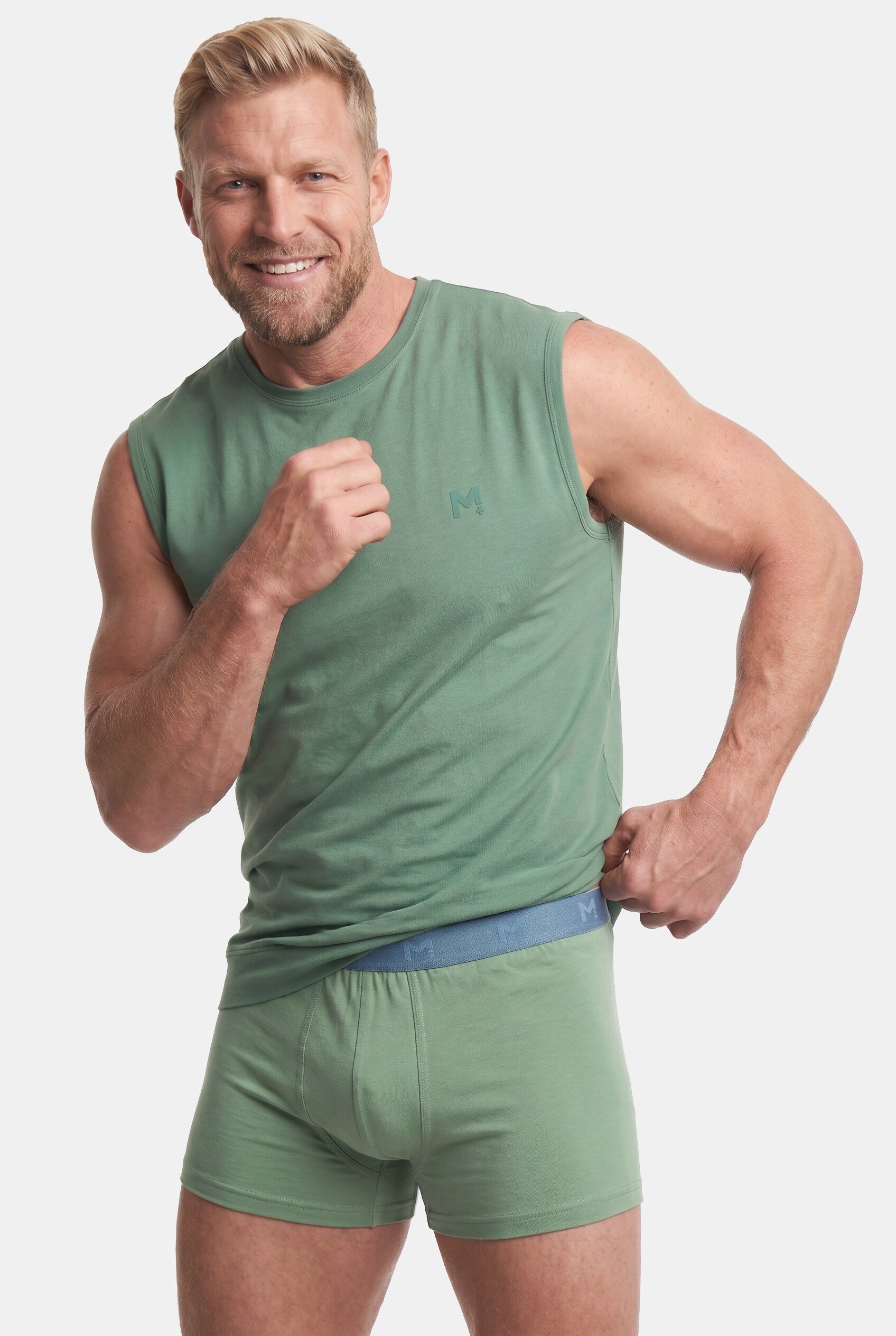 Men Plus Unterhemd Unterhemd Bauchfit breite Träger