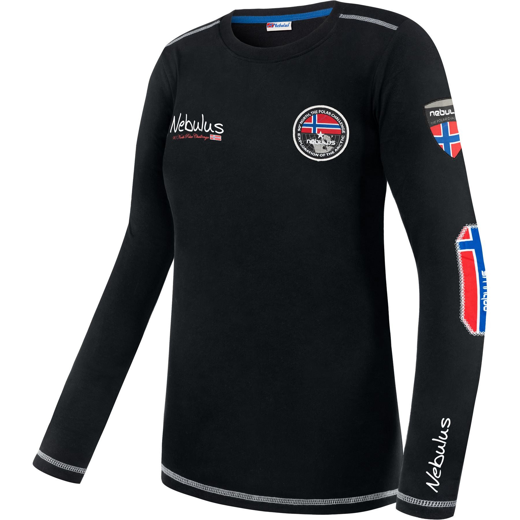 Nebulus Sweatshirt BOOGY, Q973 - Damen, schwarz, S/36