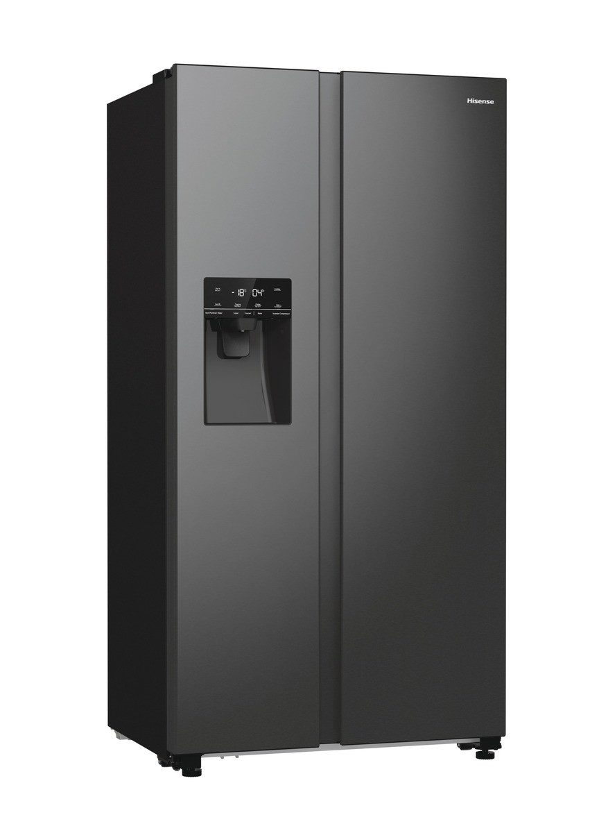 Hisense SidebySide RS5P535NTFE, 178,6 cm hoch, 91,5 cm breit, Wasser