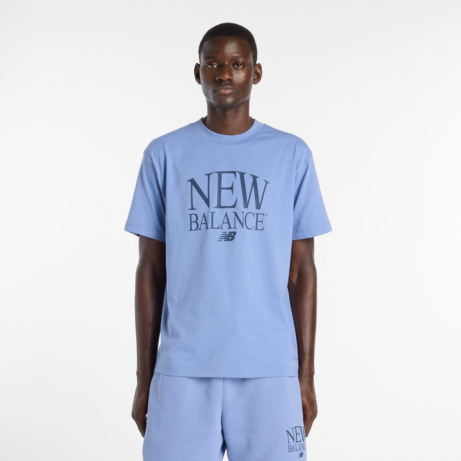 New Balance T-Shirt für Jugendliche, Kurzarm, mit modernem Print