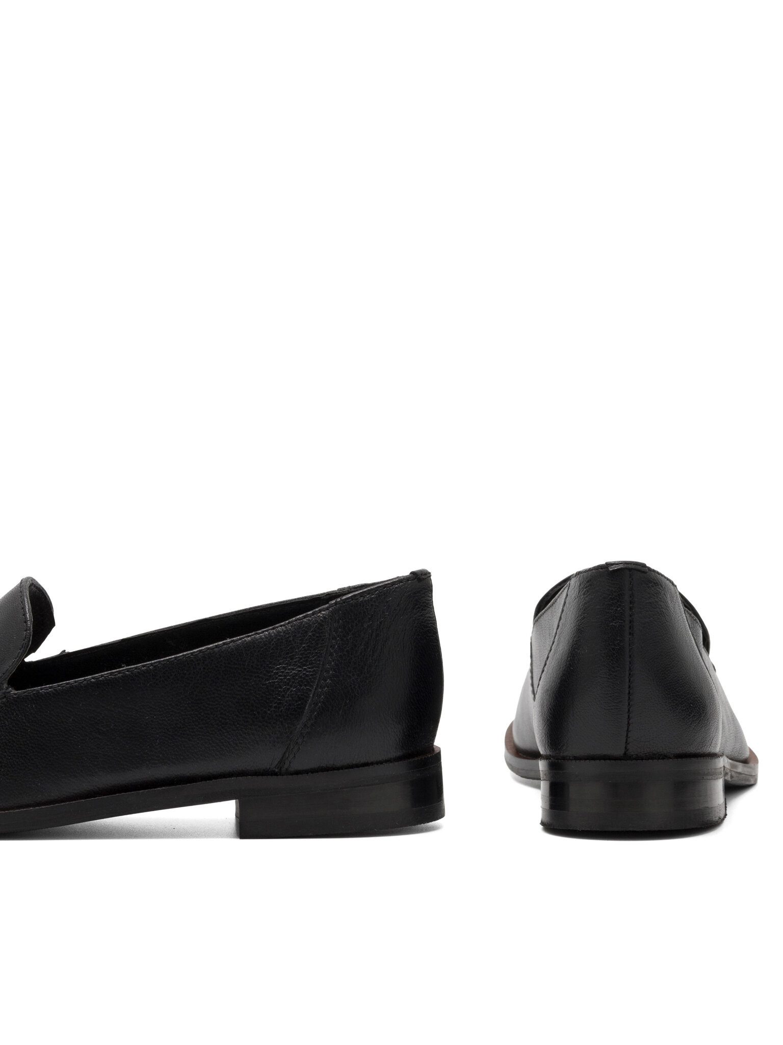 LASOCKI Lasocki Damen Slipper Schwarz Leder Elegante Loafer Komfort Slipper