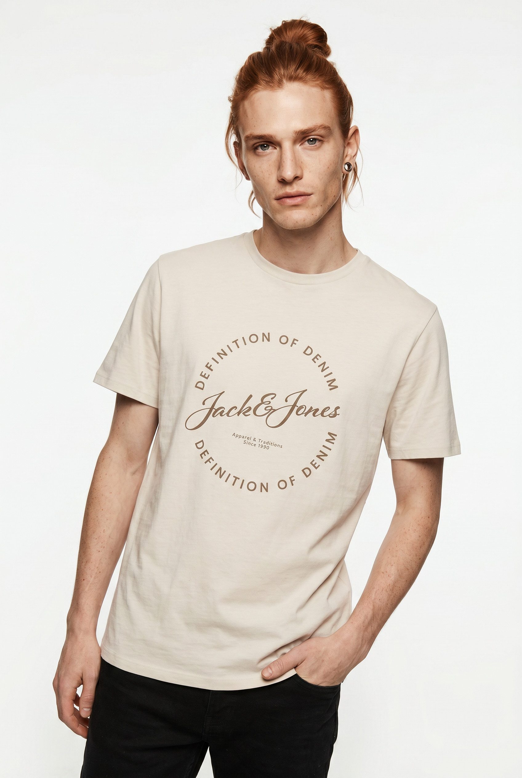 T-Shirt JJGRAYSON TEE SS CREW NECK