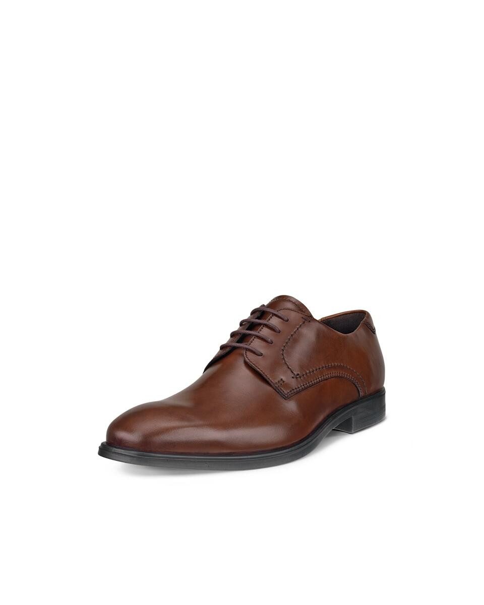 Ecco MELBOURNE Schnürschuh mit seitlichen Nähten, Freizeitschuh, Halbschuh, Schnürschuh