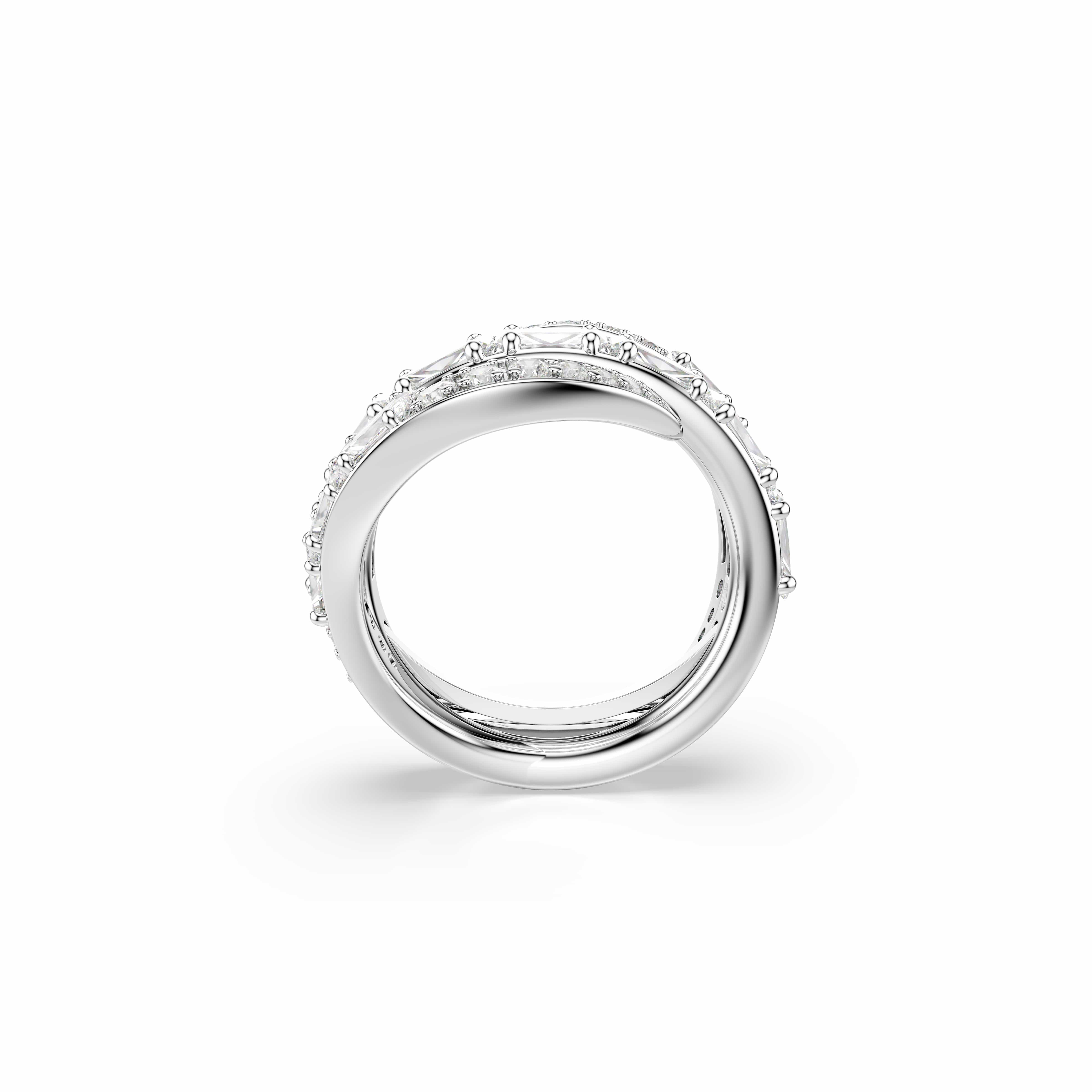 Swarovski Fingerring Schmuck Geschenk Vienna Ring, mit Swarovski® Kristall, Zirkonia (synth)