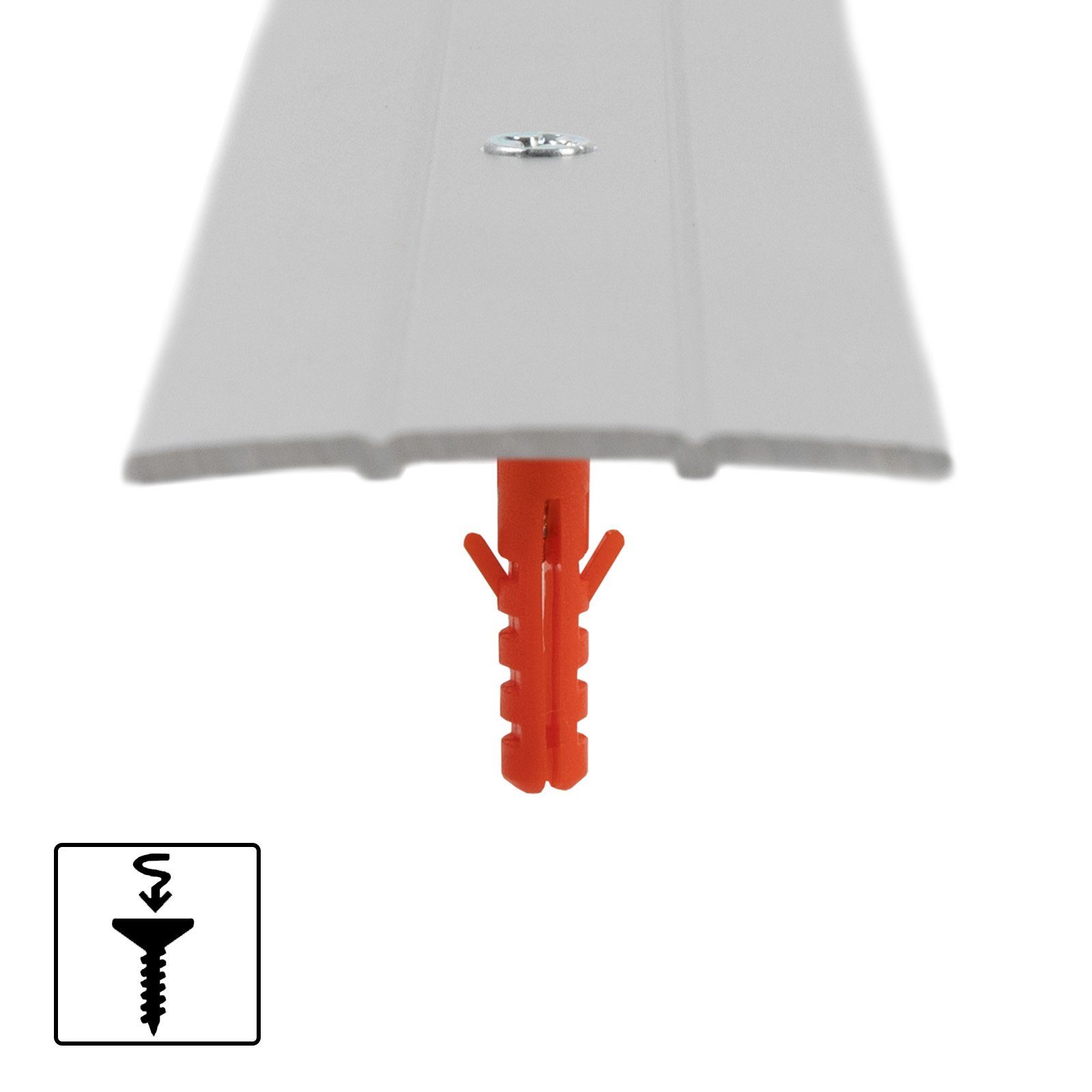 Karat Übergangsprofil, Vorgebohrt oder Selbstklebend