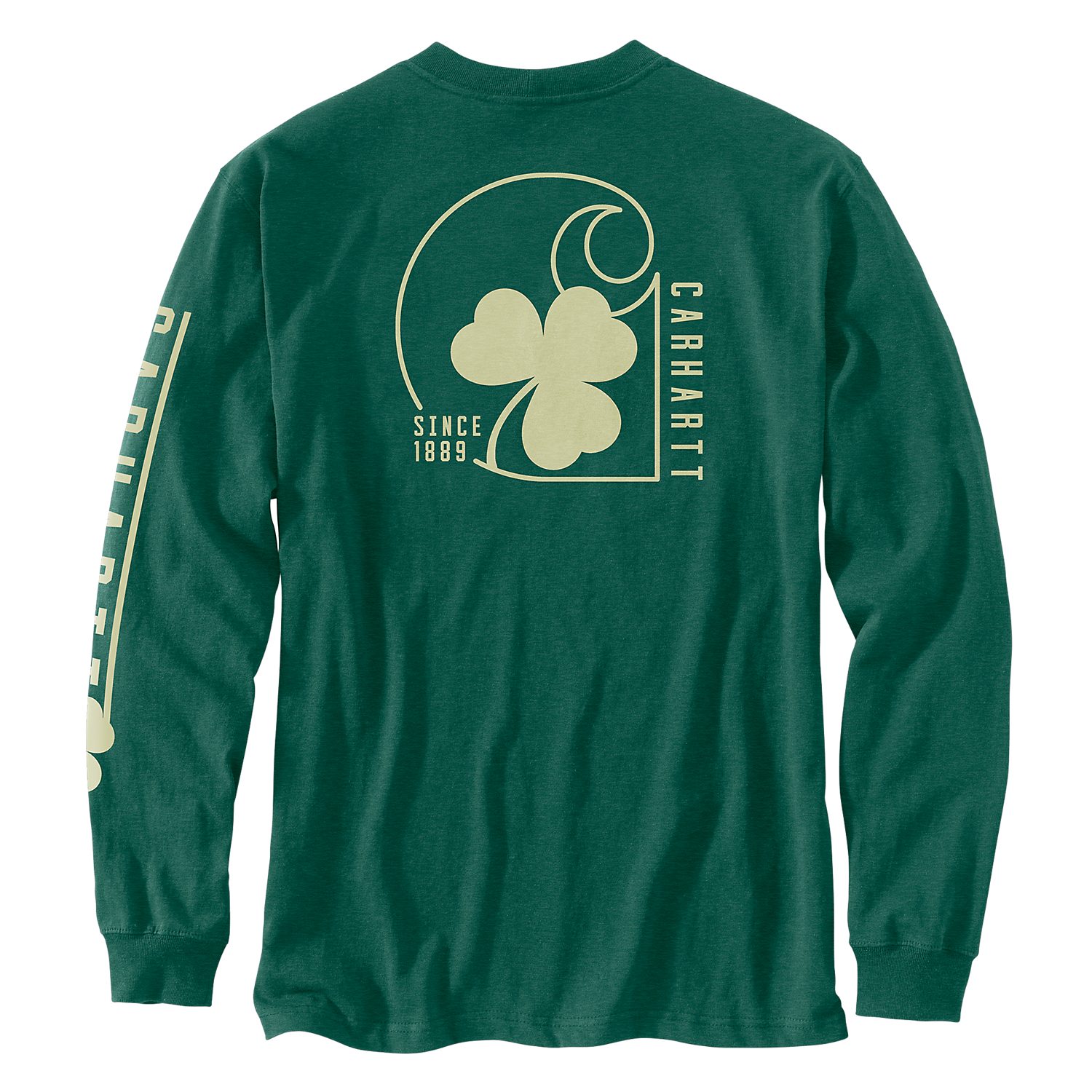 Longsleeve Loose Carhartt heather north Shamrock Graphic woods Fit