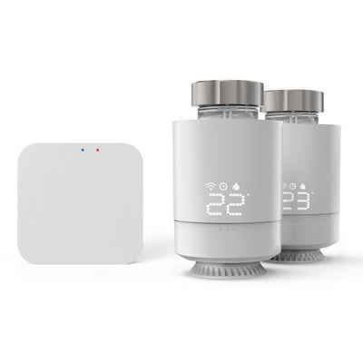 Hama »WLAN Heizungssteuerung, Set 2x smart Heizungsthermostat, Hub + Adapter« Smart-Home Starter-Set