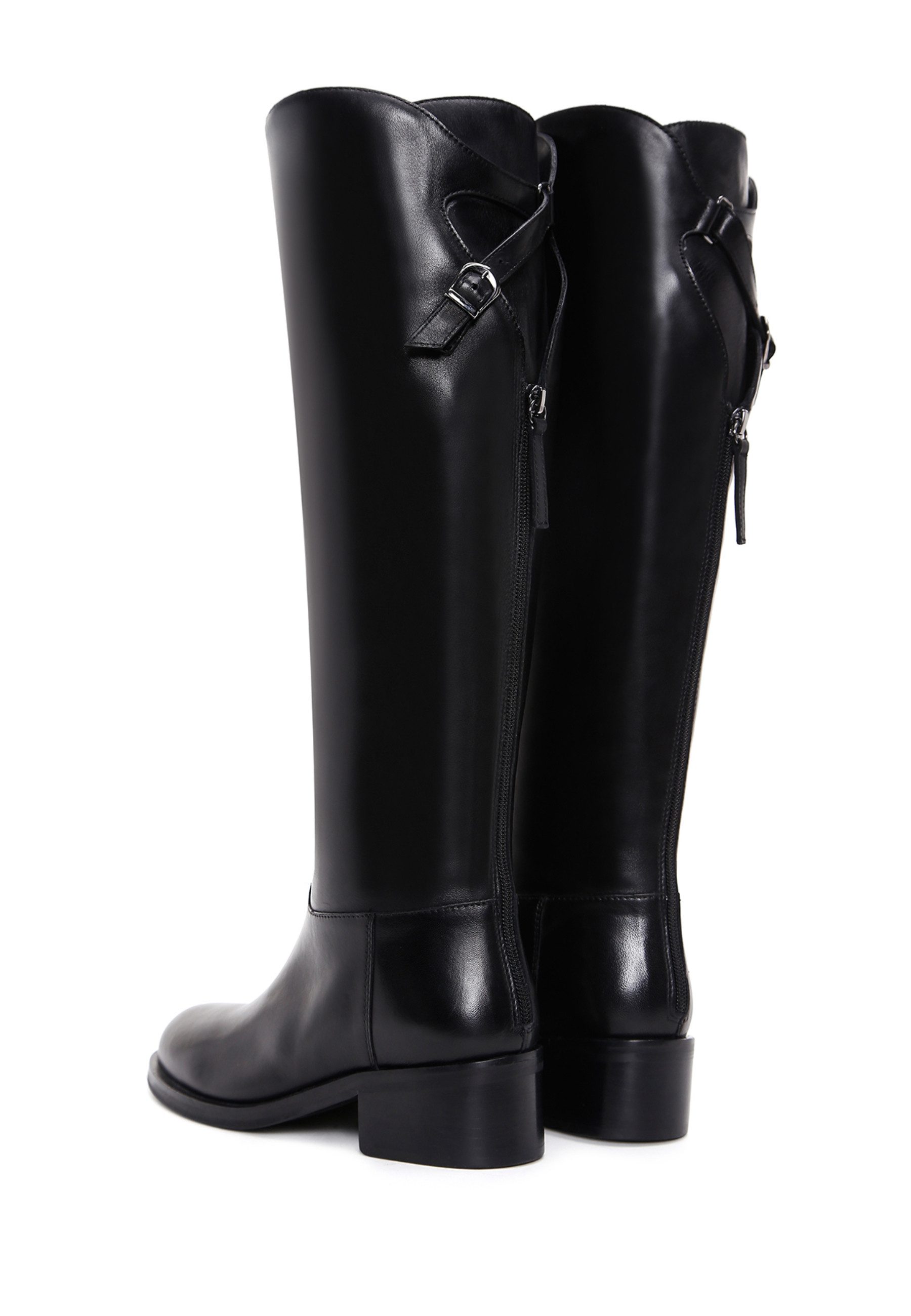 Derimod Stiefel aus Leder Bootsschuh Textilfutter, TPU Sohle, Absatz 5 cm