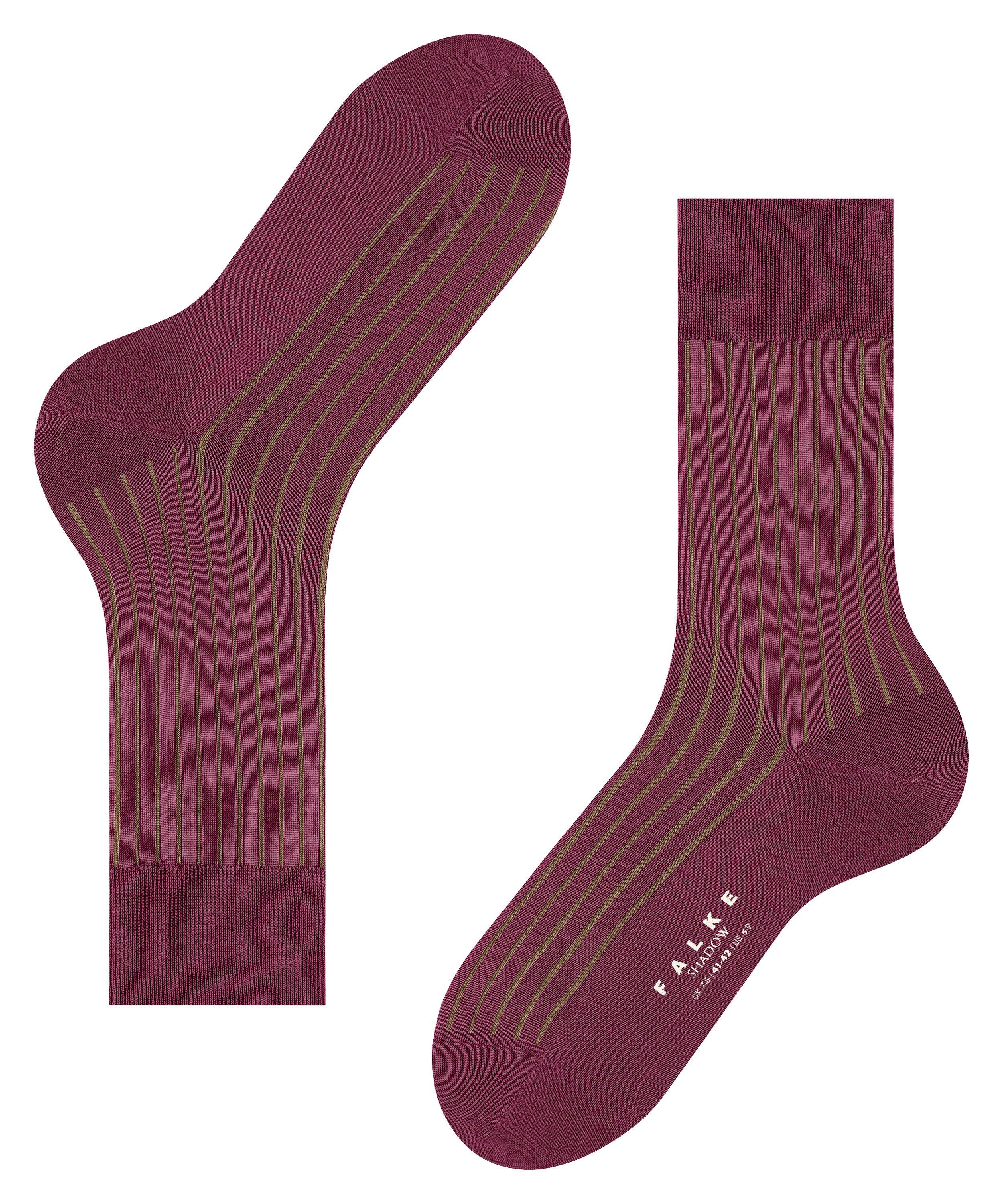 Shadow Socken (1-Paar) red plum (8236) FALKE