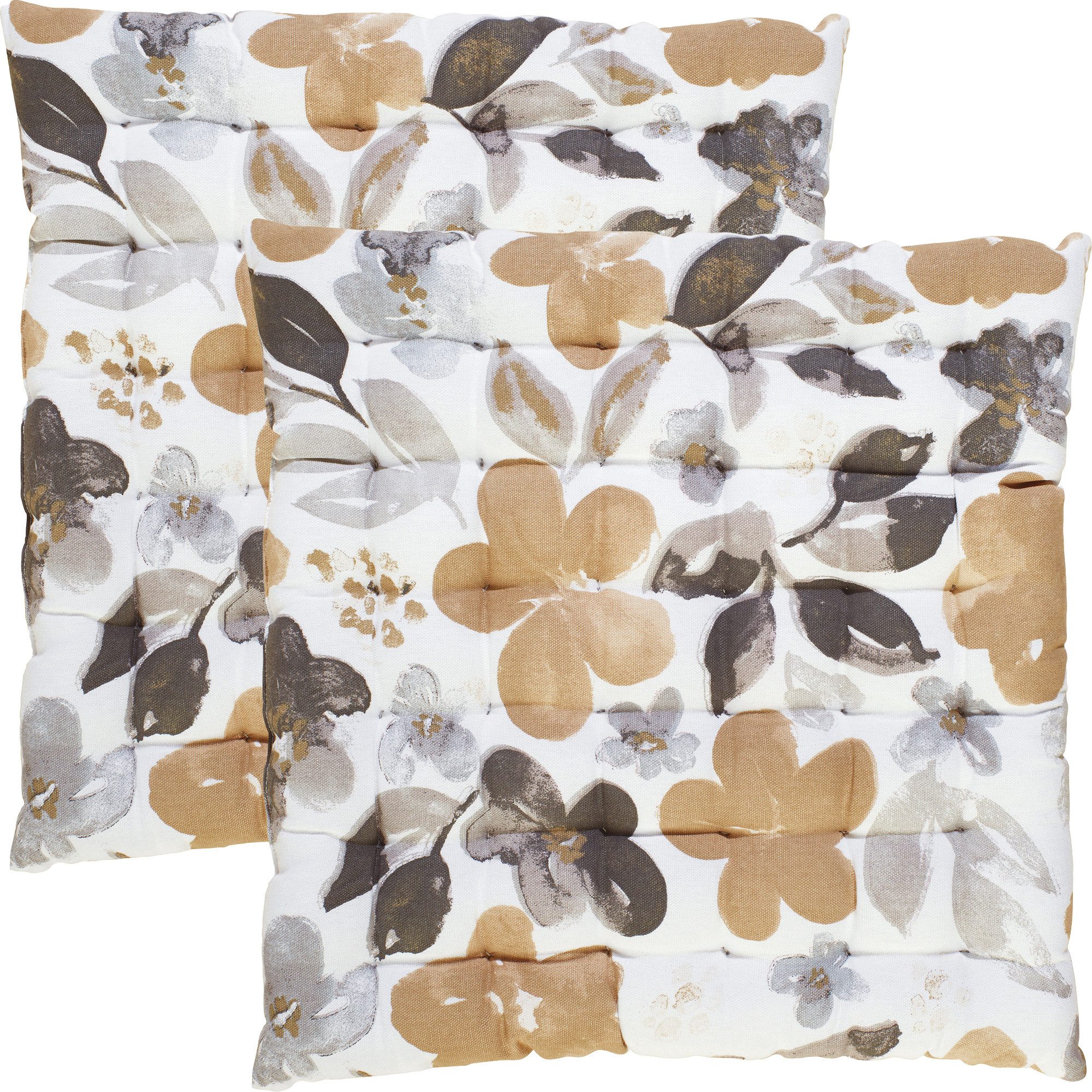 REDBEST Подушка для стула Подушка для стула 2er-Pack, Blumen