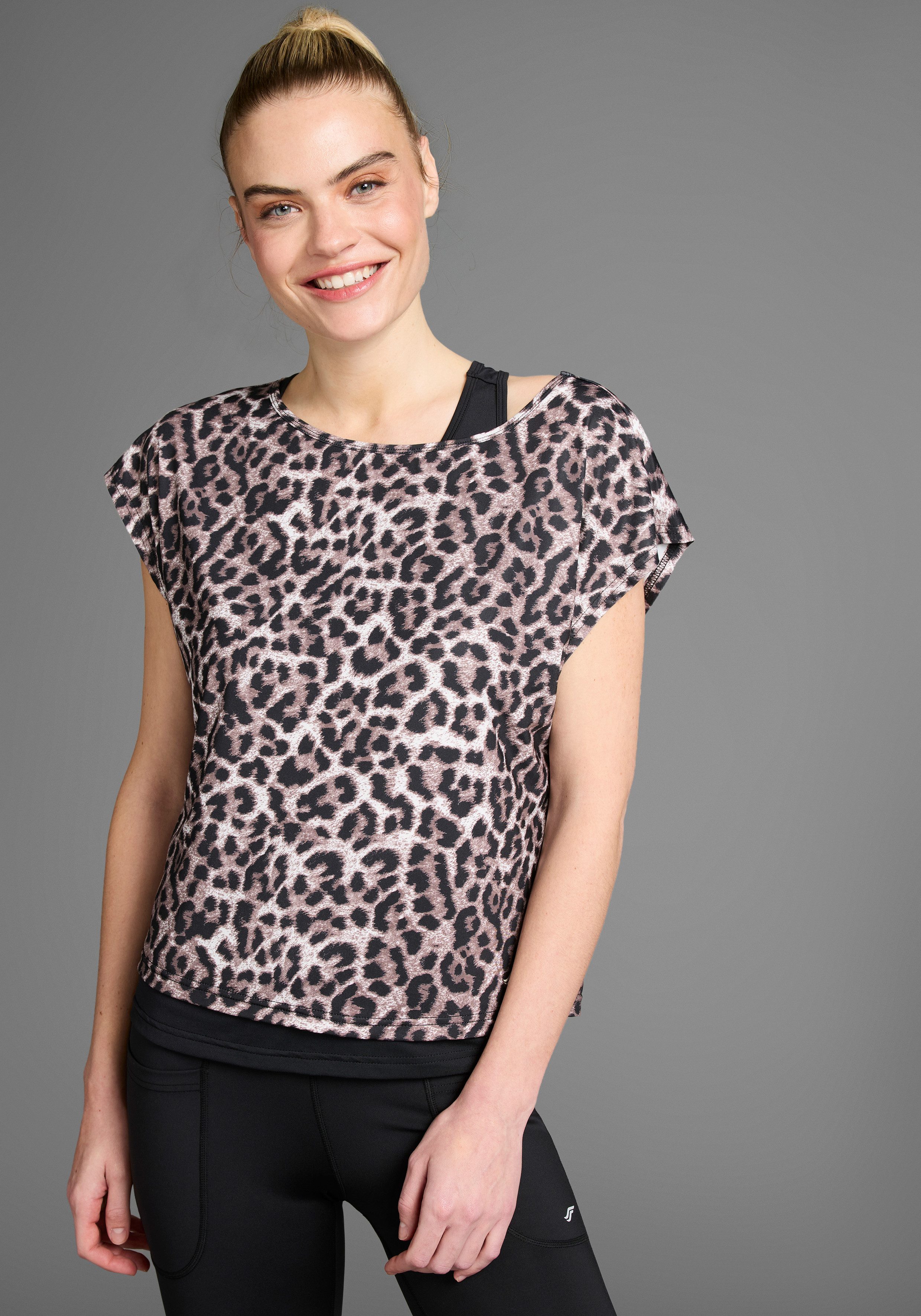 FAYN SPORTS Funktionsshirt (Set, 2) mit coolem Print und Top auch in großen günstig online kaufen