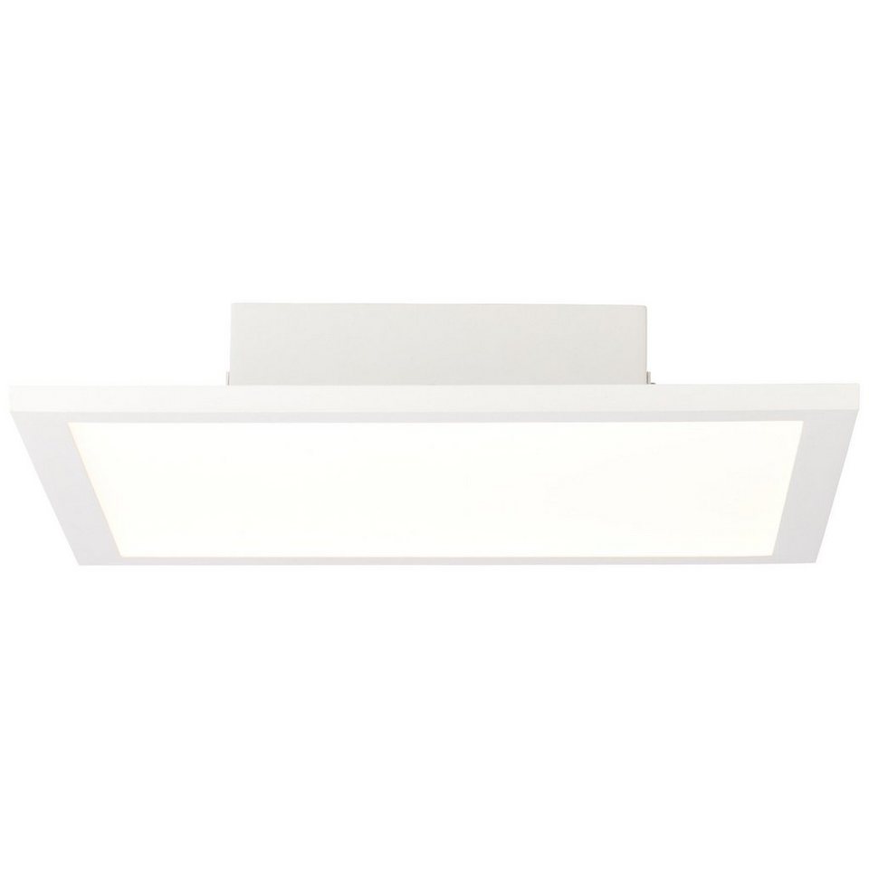 Brilliant Aufbauleuchte Buffi, 4000K, Lampe Buffi LED Deckenaufbau-Paneel  30x30cm weiß/kaltweiß 1x 18W LED