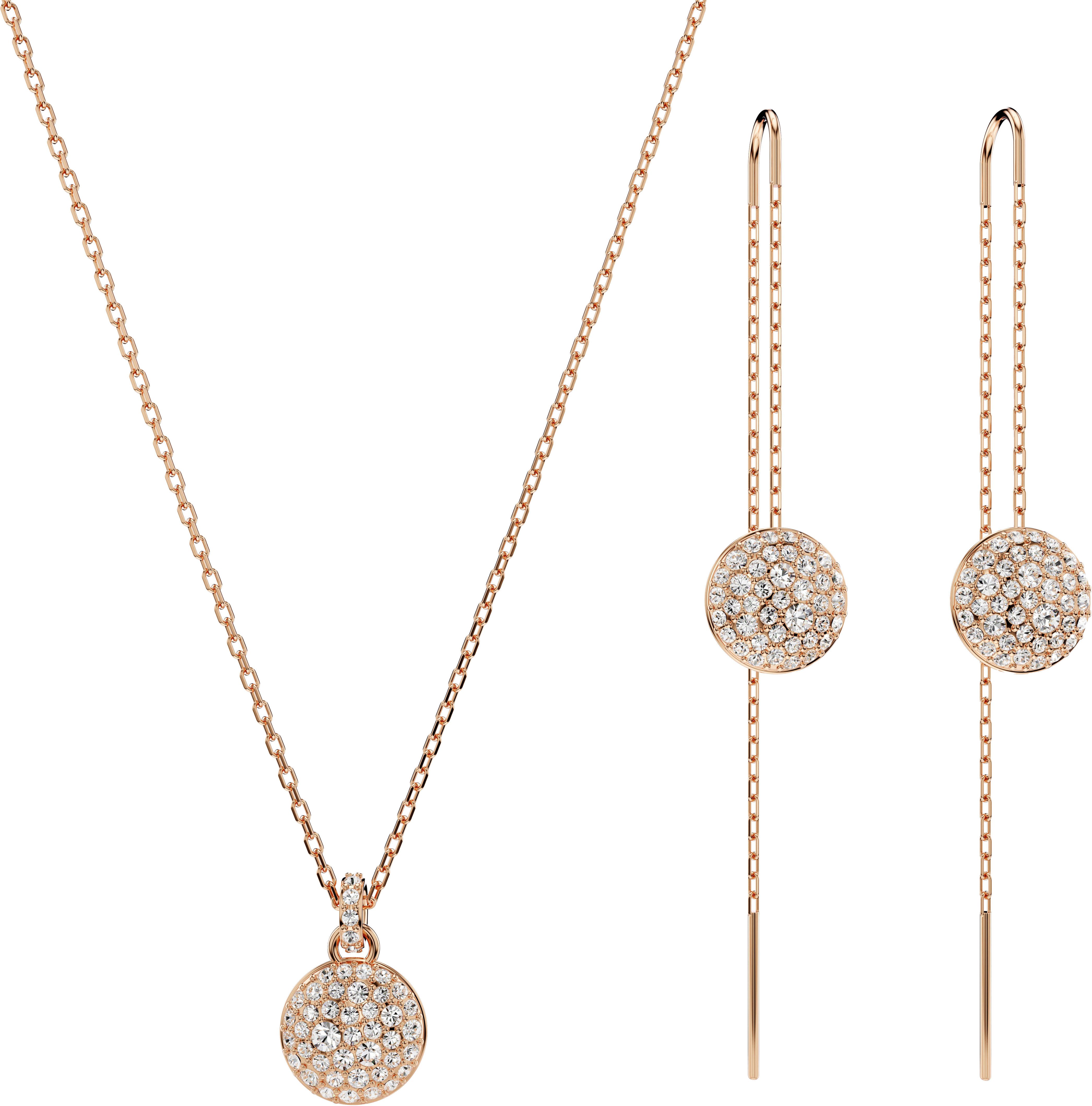 Ohrring und Ketten Set Sublima Round, 5683451