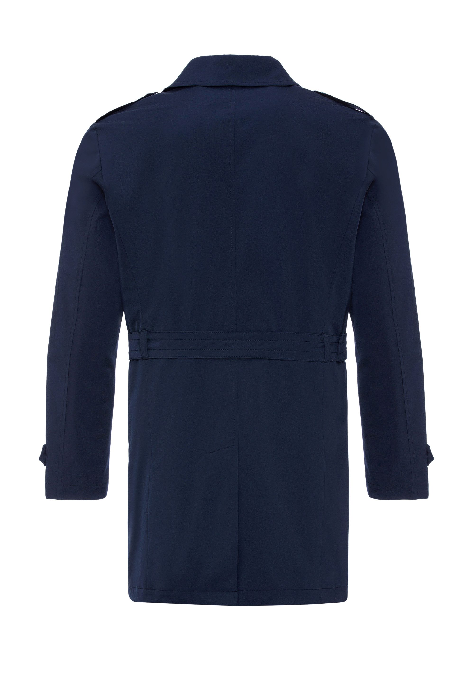 RedBridge Trenchcoat mit Gürtel und doppelreihigem Design Casual