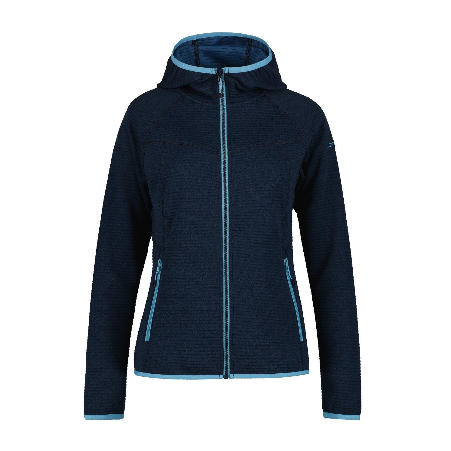 Strickfleecejacke Midlayer Berryville mit Kapuze