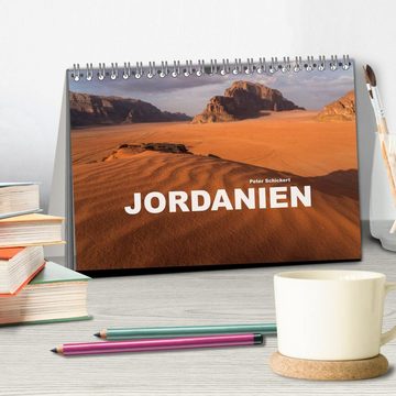 CALVENDO Wandkalender Jordanien (Tischkalender 2024 DIN A5 quer), CALVENDO Monatskalender