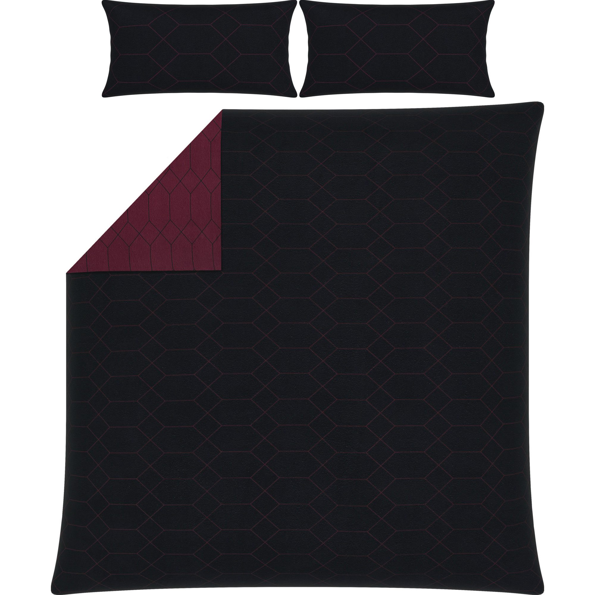 REDBEST Bettwäsche Wendebettwäsche, Biber, Grafik günstig online kaufen