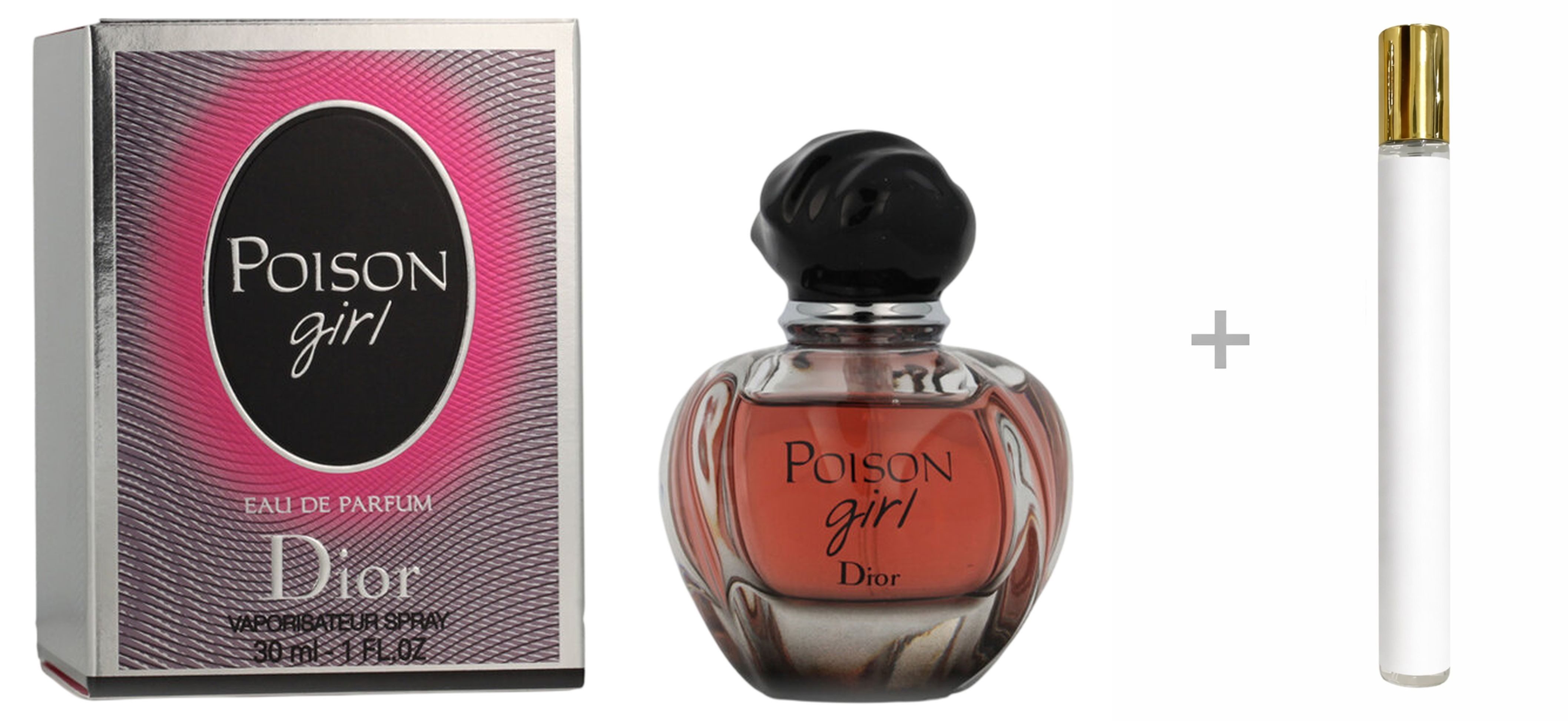 Dior Duft-Set Poison Girl Damen EDT Spray + Reiseduft, DIOR, Damentoilette, Toilette, Glasflakon, Damenduft
