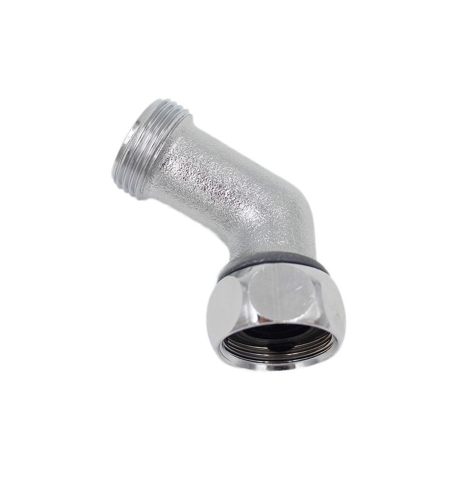 SpiceFlow Anschlussstück Adapter Schnell-Kupplung verchromt, Chrom/Messing