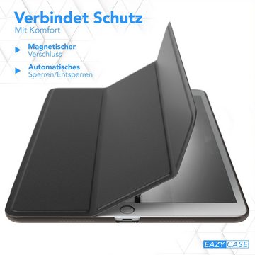 EAZY CASE Tablet-Hülle Smart Case für Apple iPad Air 3. Gen. 10,5 Zoll, Anti-Kratz Tasche Schutzhülle mit Sleep Wake Up Funktion Hülle Schwarz