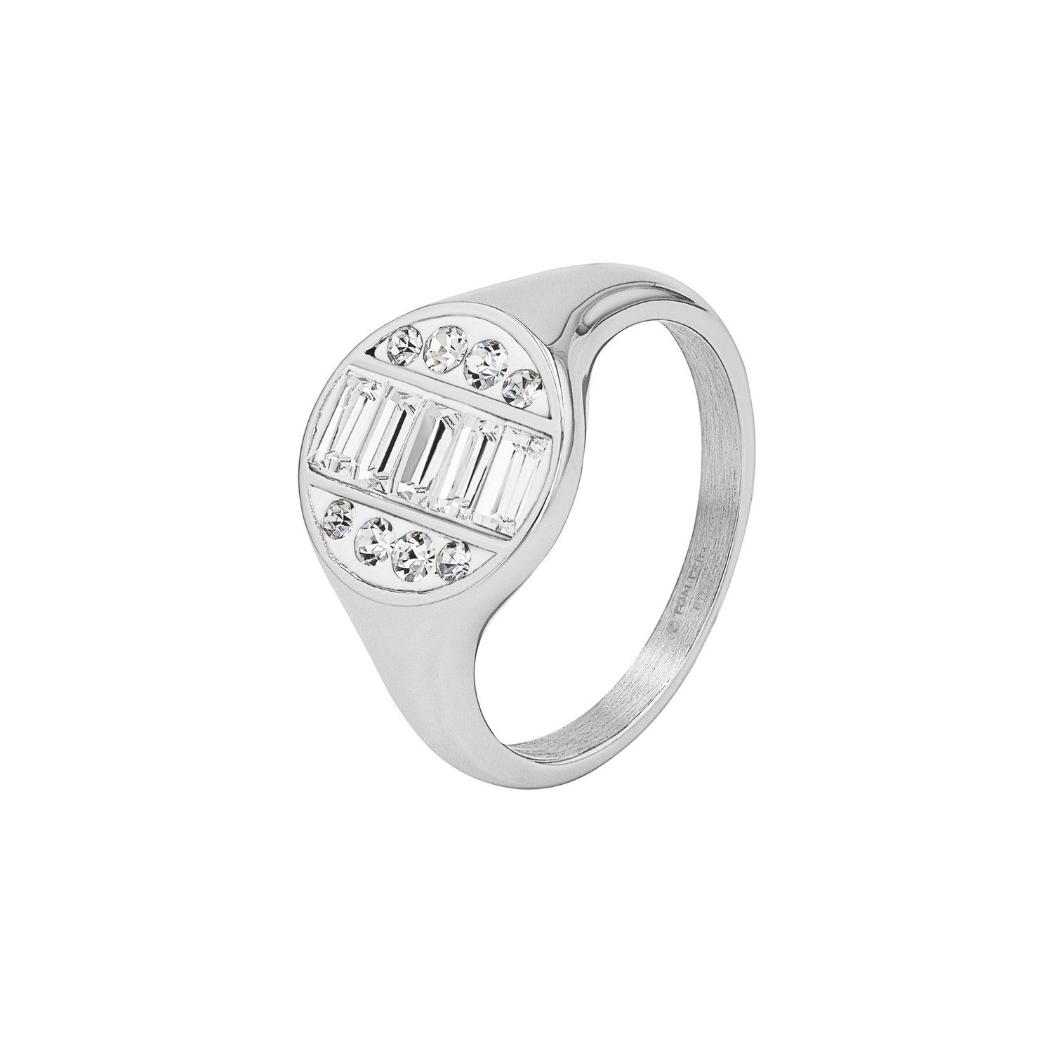 TOM TAILOR Fingerring Schmuck Geschenk Edelstahl, mit Glassteine