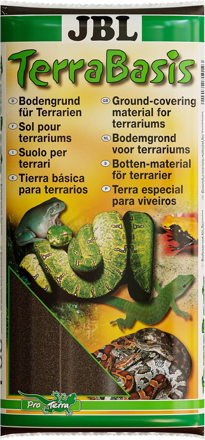 JBL GmbH & Co. KG Terrarien-Substrat JBL Bodengründe für Terraristik, JBL TerraBasis, TerraCoco,TerraWood, Regenwald, (1-St)