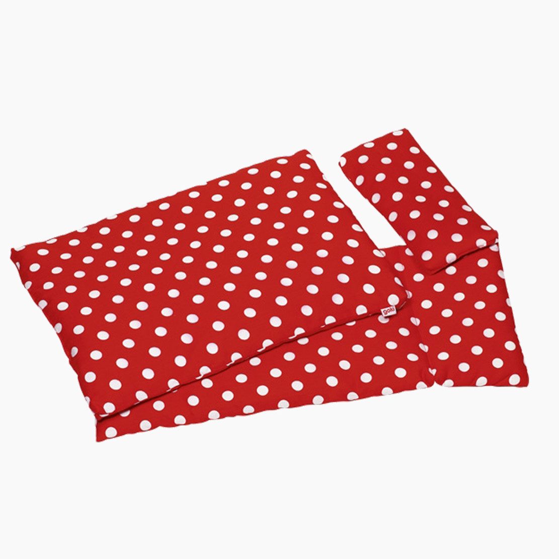 goki Puppen Bettwäsche Bettzeug Rot, (packung, 3-tlg., Material: Baumwolle, günstig online kaufen