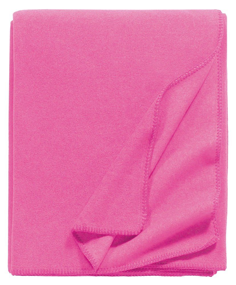 Wohndecke Eagle Products Fleecedecke TONY 11704, Eagle Products, Made in Italy fuxia