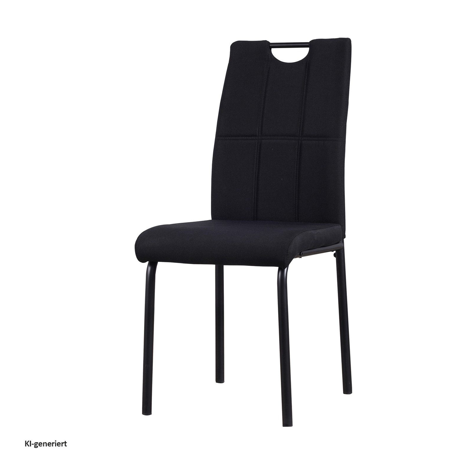 HTI-Living Esszimmerstuhl Stuhl Denton Schwarz (Stück, 1 St), Esszimmerstuhl