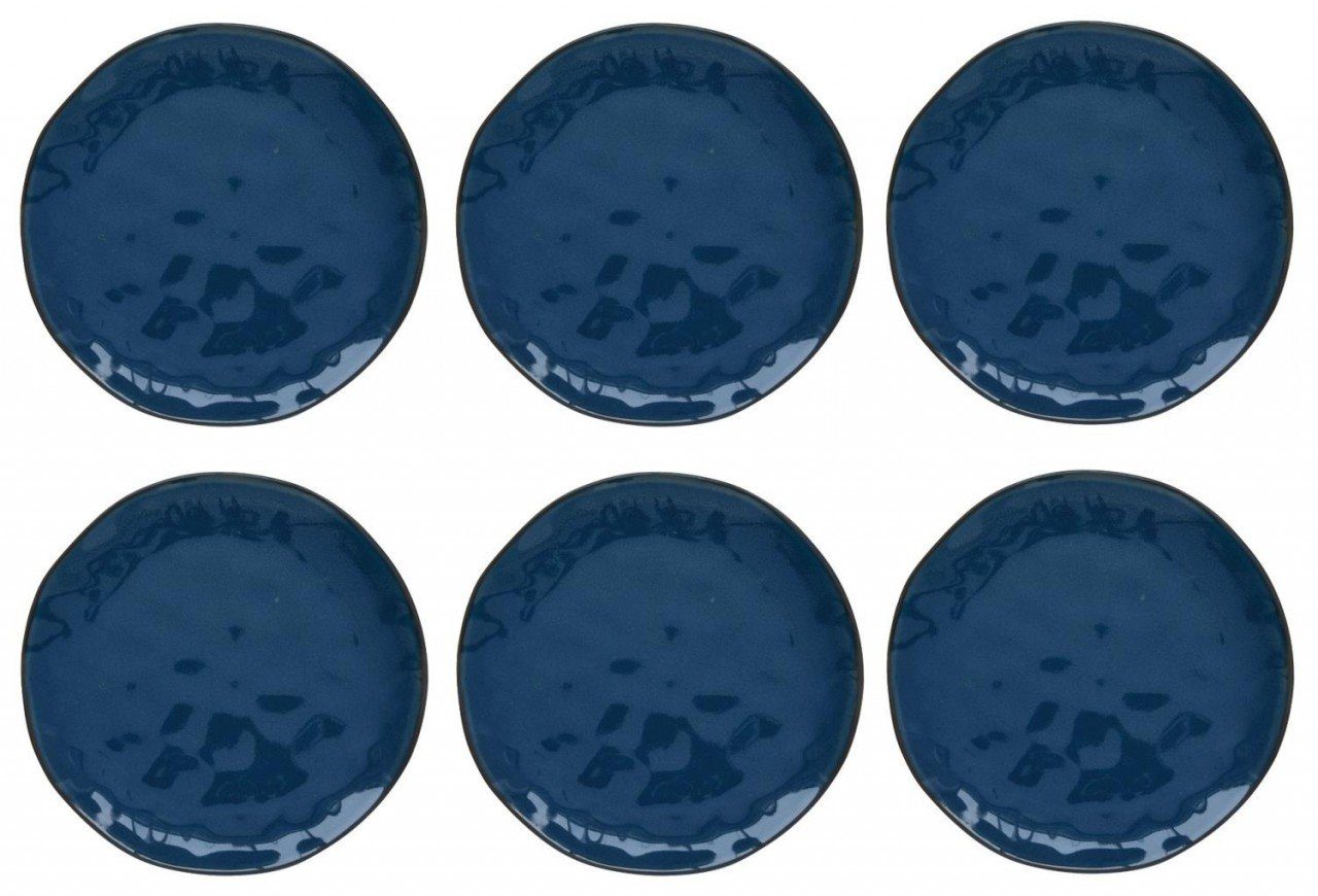 easylife Dessertteller Interiors, Blau D:21cm Porzellan