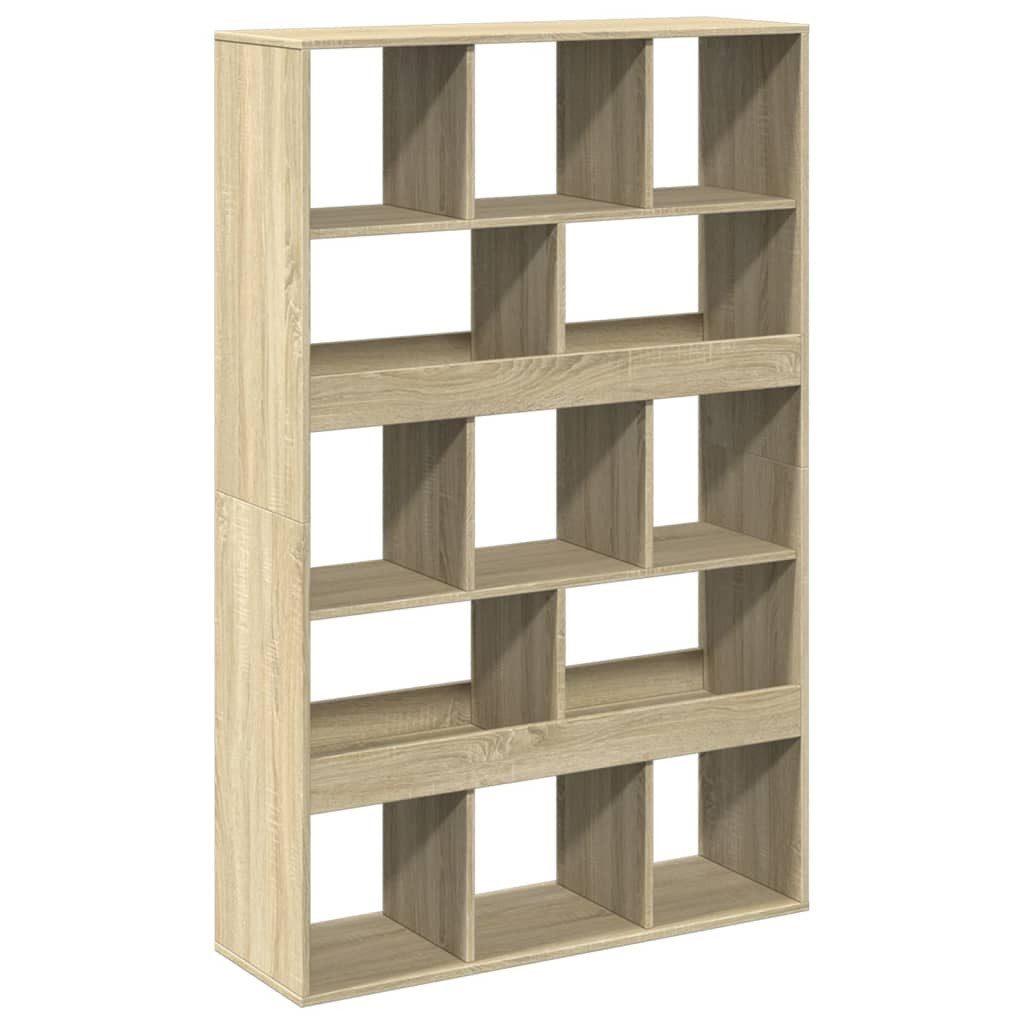 vidaXL Bücherregal Raumteiler Sonoma-Eiche 100x33x156,5 cm günstig online kaufen