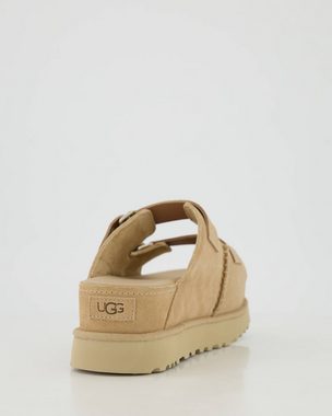 UGG Damen Pantoletten GOLDENSTAR HIGH mit Leder Sandale