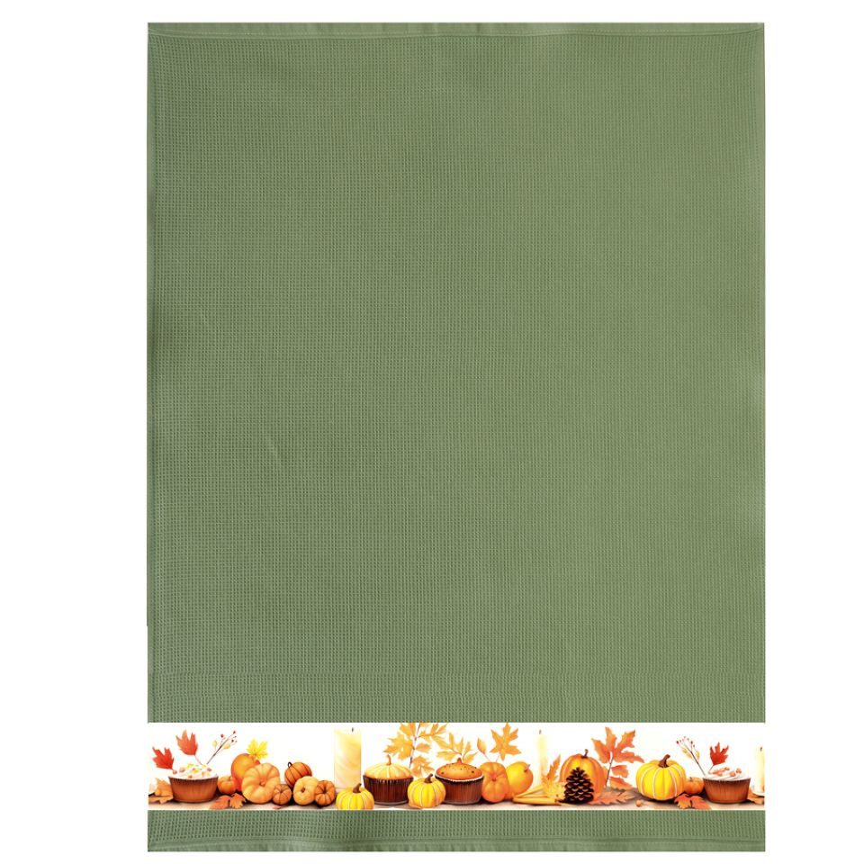 framsohn frottier Geschirrtuch framsohn Geschirrtuch Waffel Herbstmotive 50 x 70 cm