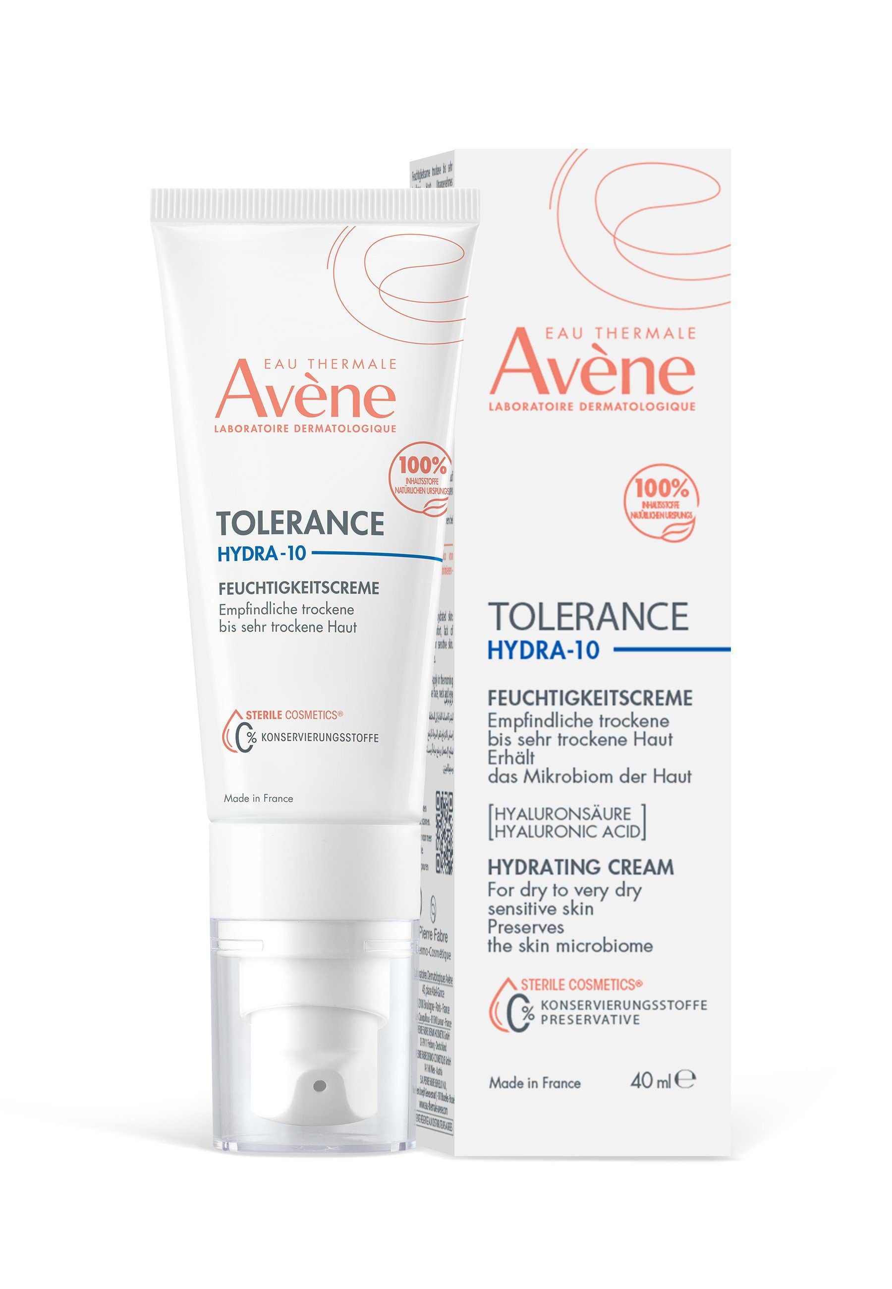 Avene Gesichtspflege Tolérance Hydra-10 Feuchtigkeitscreme, 1-tlg.